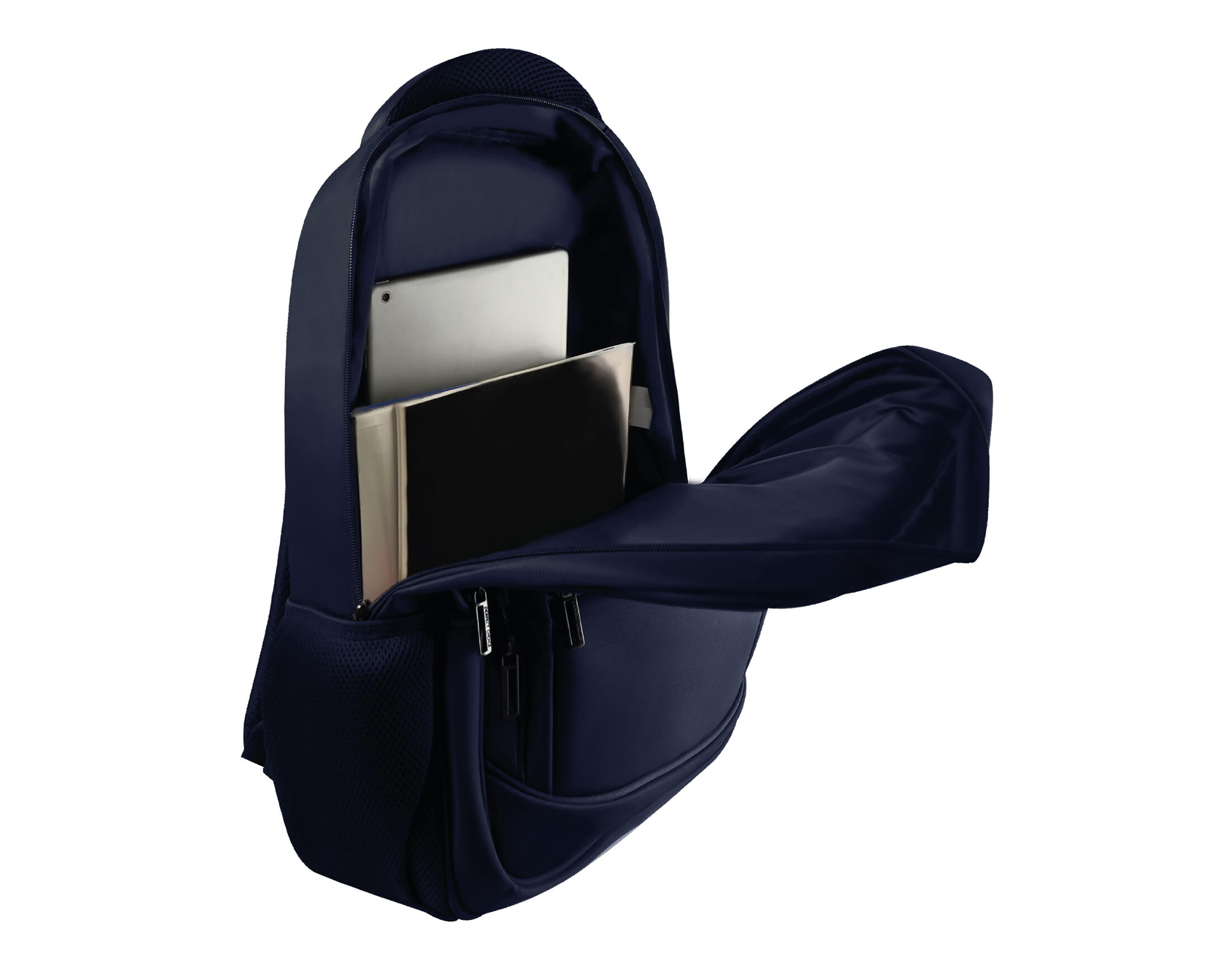Foto 6 pulgar | Mochila para Laptop Perfect Choice Essential 17 Pulgadas Azul