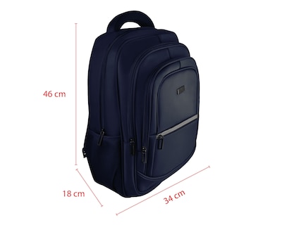 Foto 6 | Mochila para Laptop Perfect Choice Essential 17 Pulgadas Azul