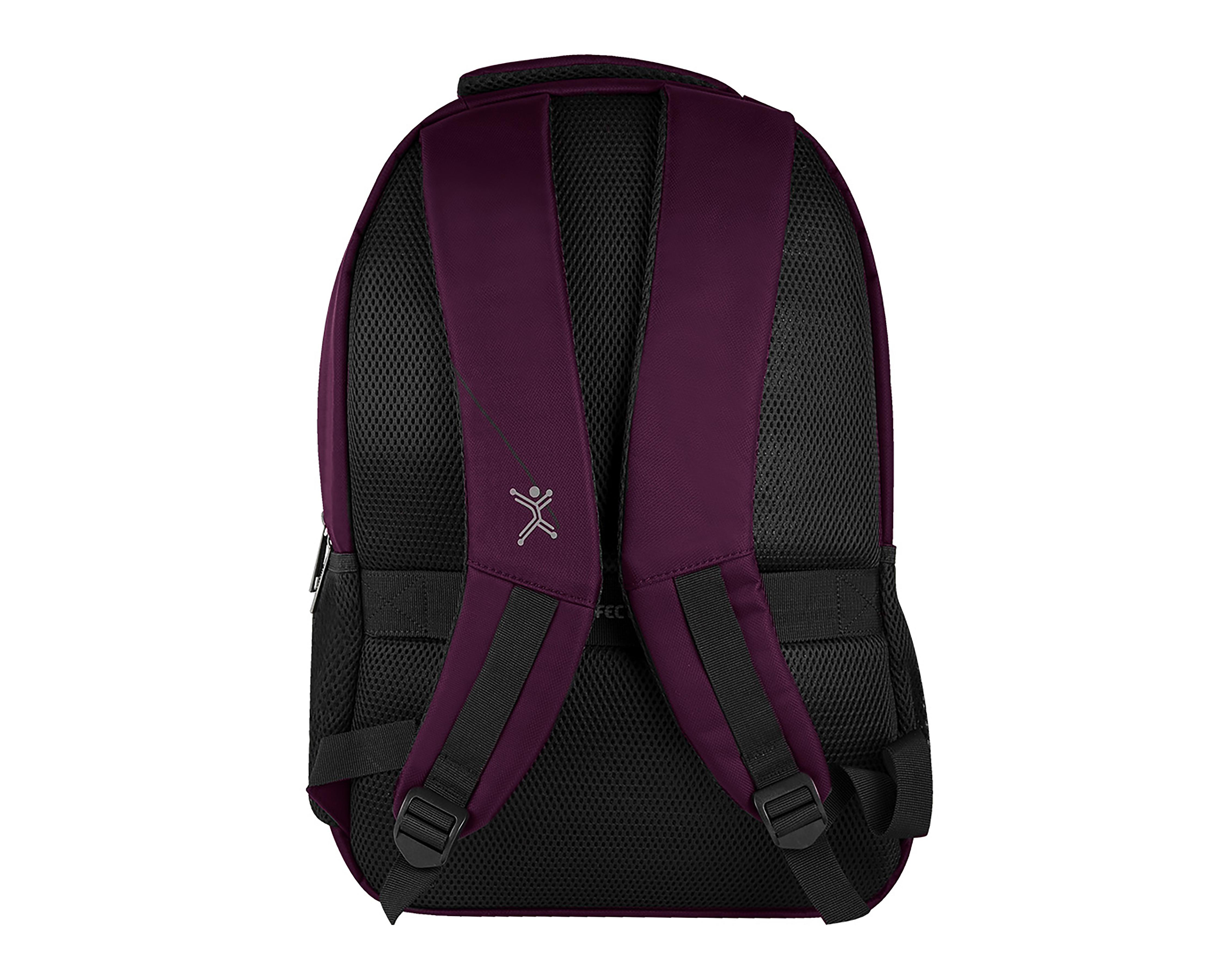 Foto 5 pulgar | Mochila para Laptop Perfect Choice Comfort 17 Pulgadas Morada