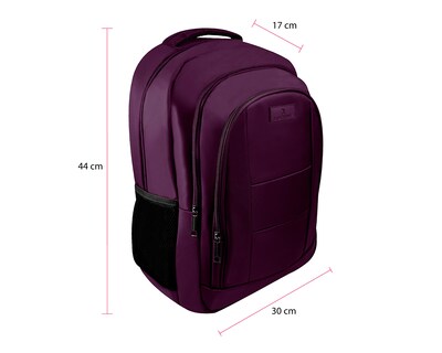 Foto 7 | Mochila para Laptop Perfect Choice Comfort 17 Pulgadas Morada