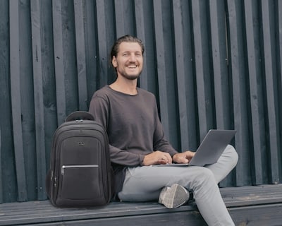 Foto 6 | Mochila para Laptop Perfect Choice Essential 17 Pulgadas Negra