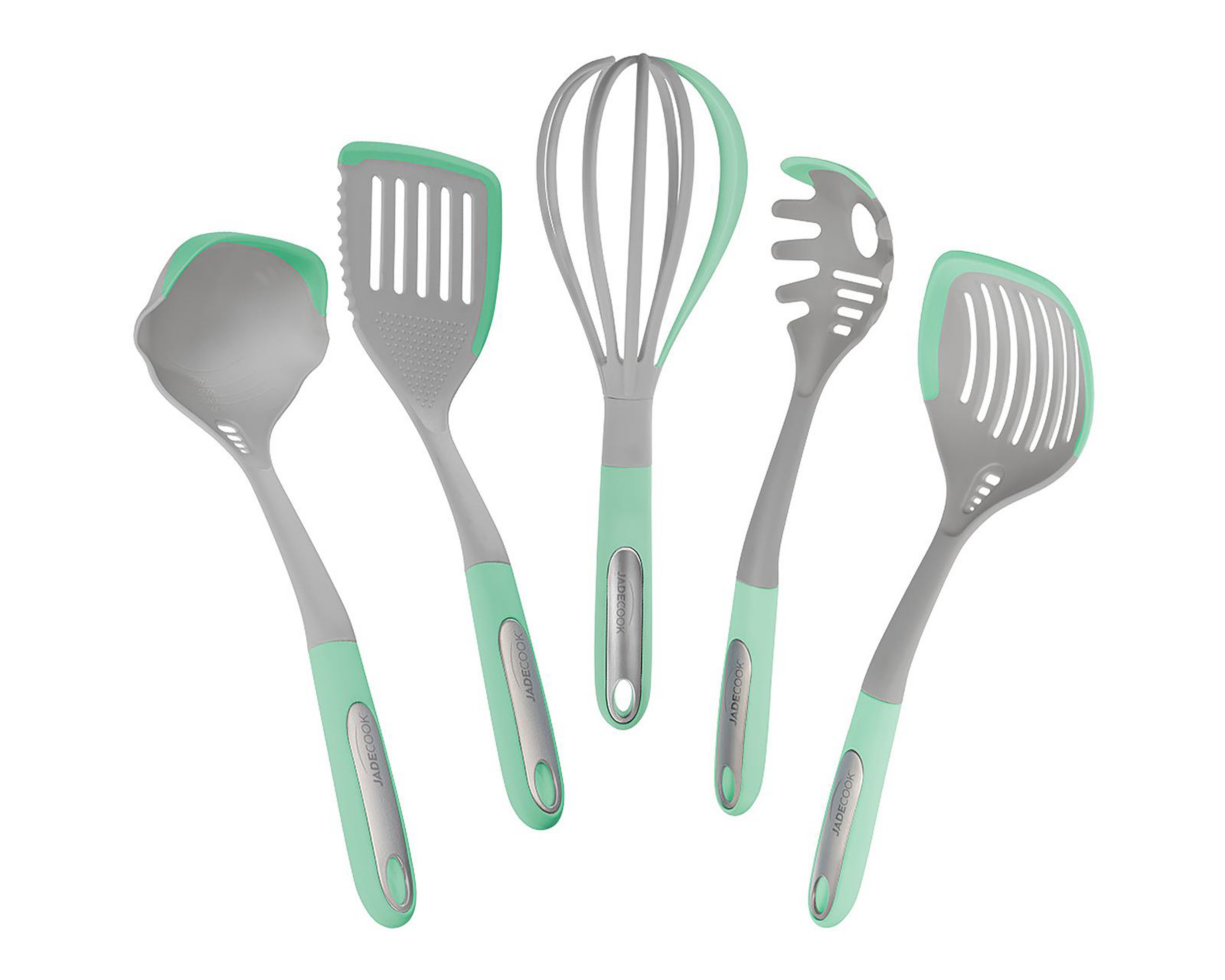 Foto 2 pulgar | Juego de Utensilios de Cocina Jade Cook 5 Piezas