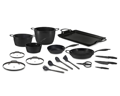 Foto 1 | Batería de Cocina Jade Cook Black 17 Piezas de Aluminio