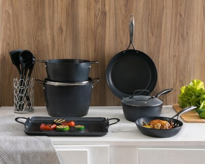 Foto 6 | Batería de Cocina Jade Cook Black 17 Piezas de Aluminio
