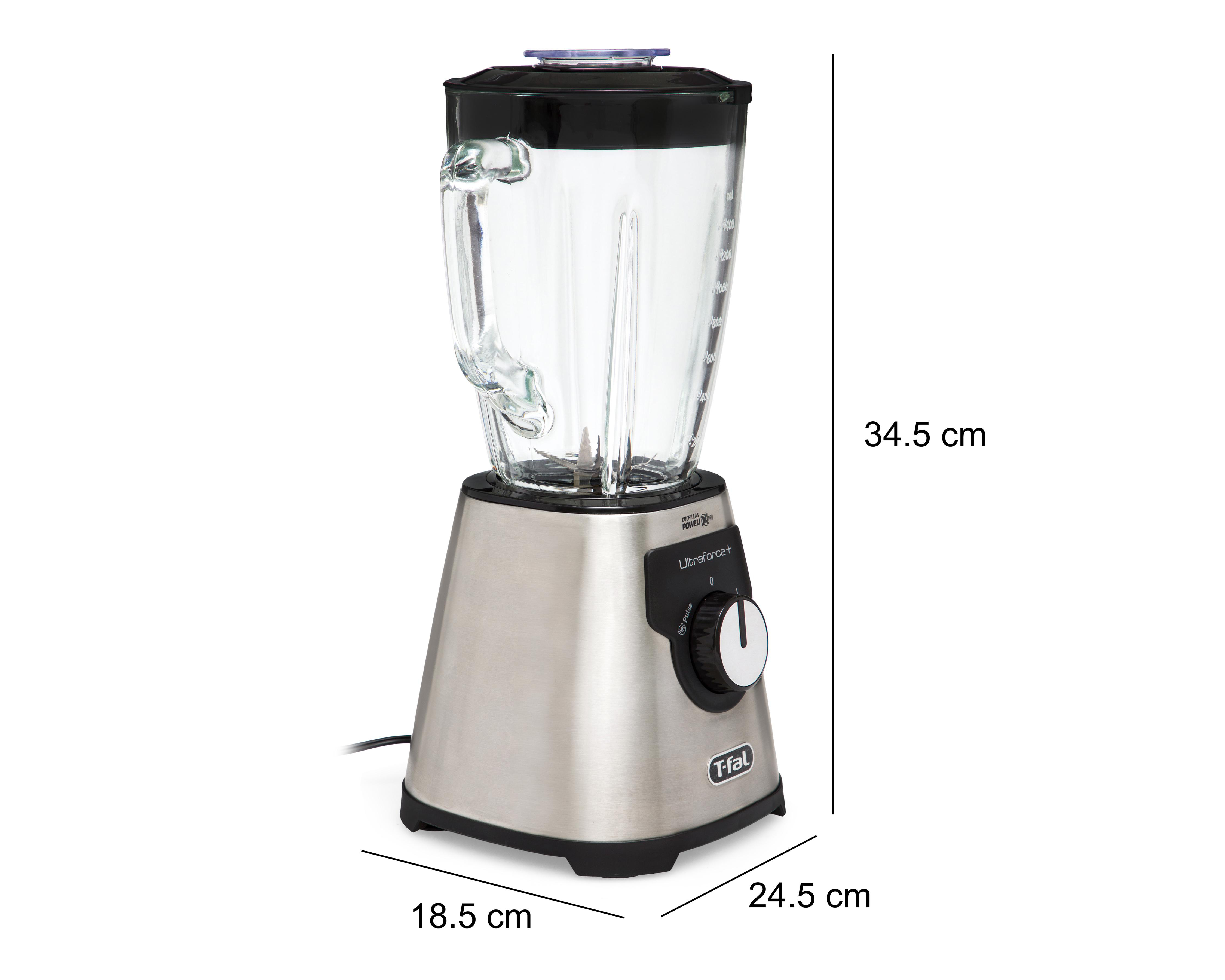 Foto 7 | Licuadora T-Fal 2 Velocidades Vaso de Vidrio