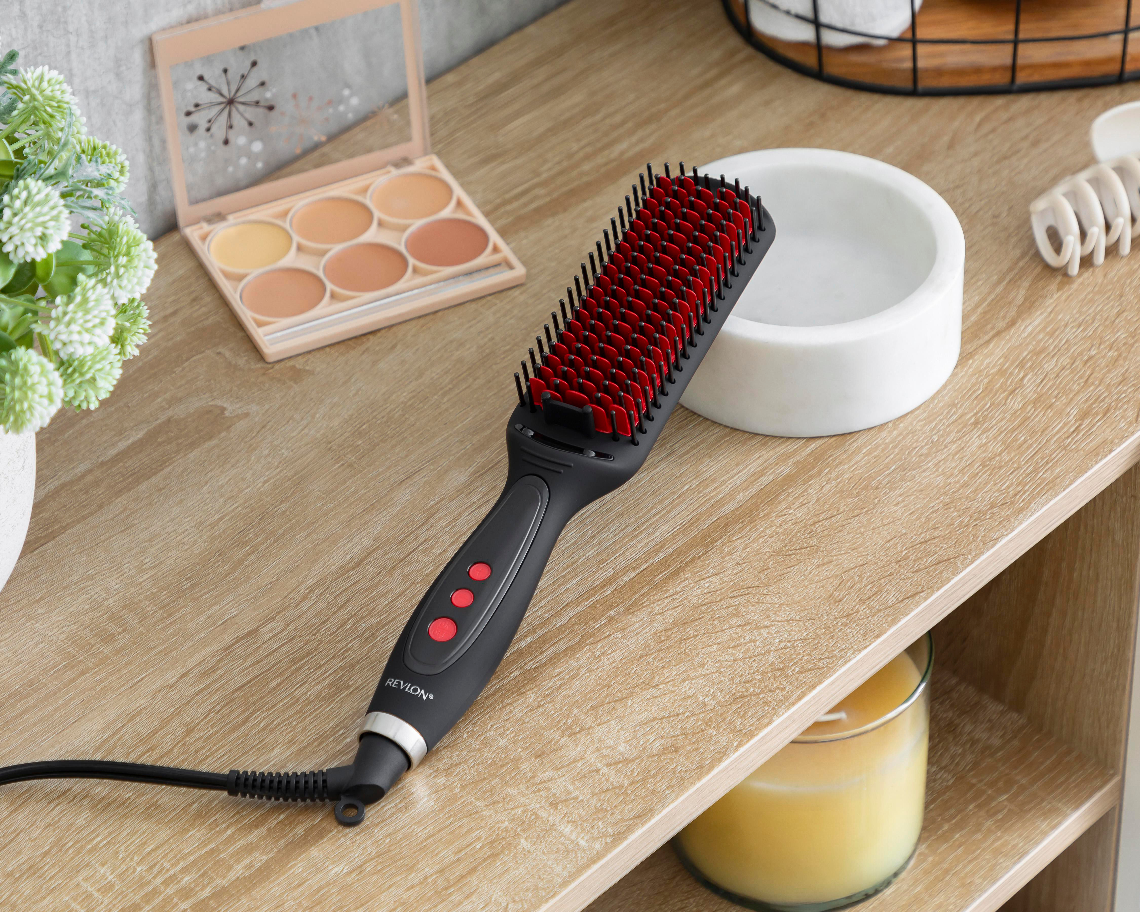 Foto 7 pulgar | Cepillo Alaciador Revlon XL Smoothstay con Infusión de Aceite de Coco