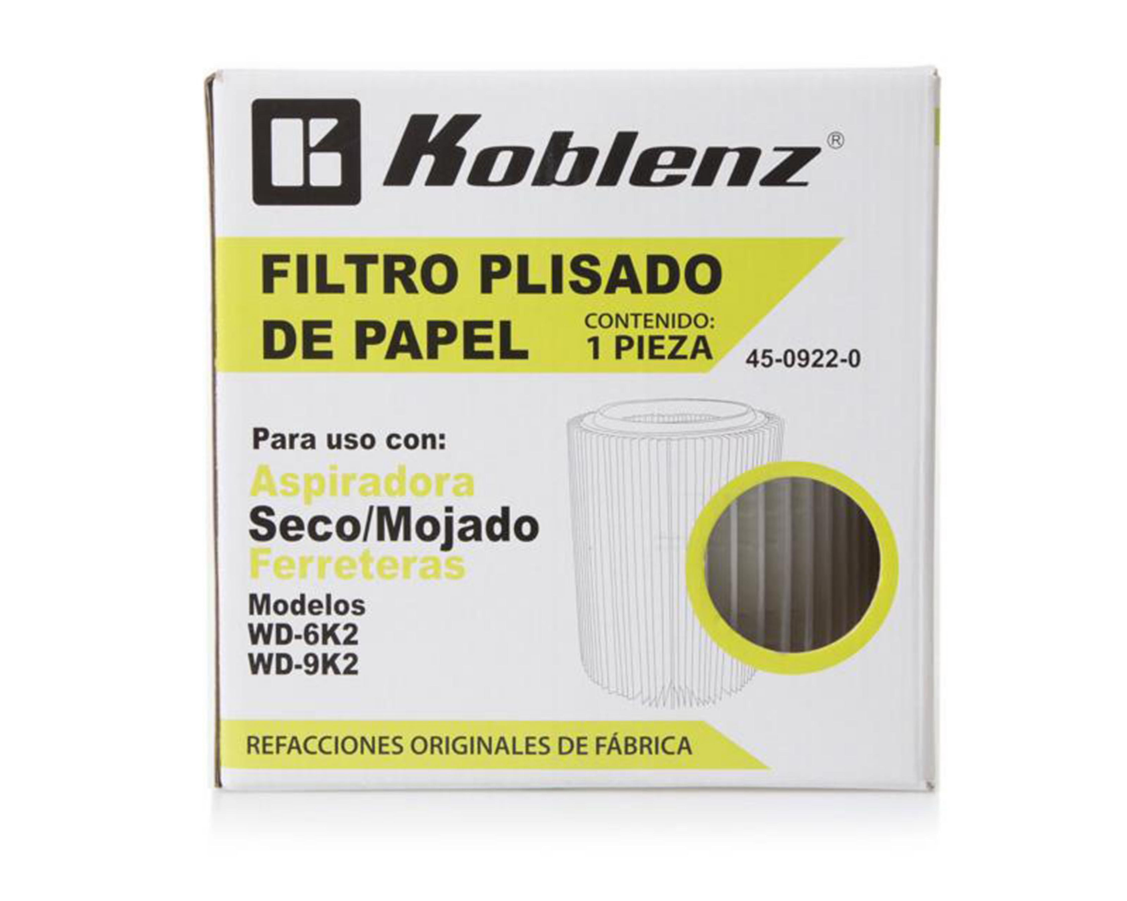 Foto 4 pulgar | Filtro para Aspiradora Koblenz