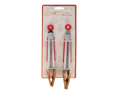 Foto 4 | Pinzas de Acero Inoxidable y Silicón 2 Piezas