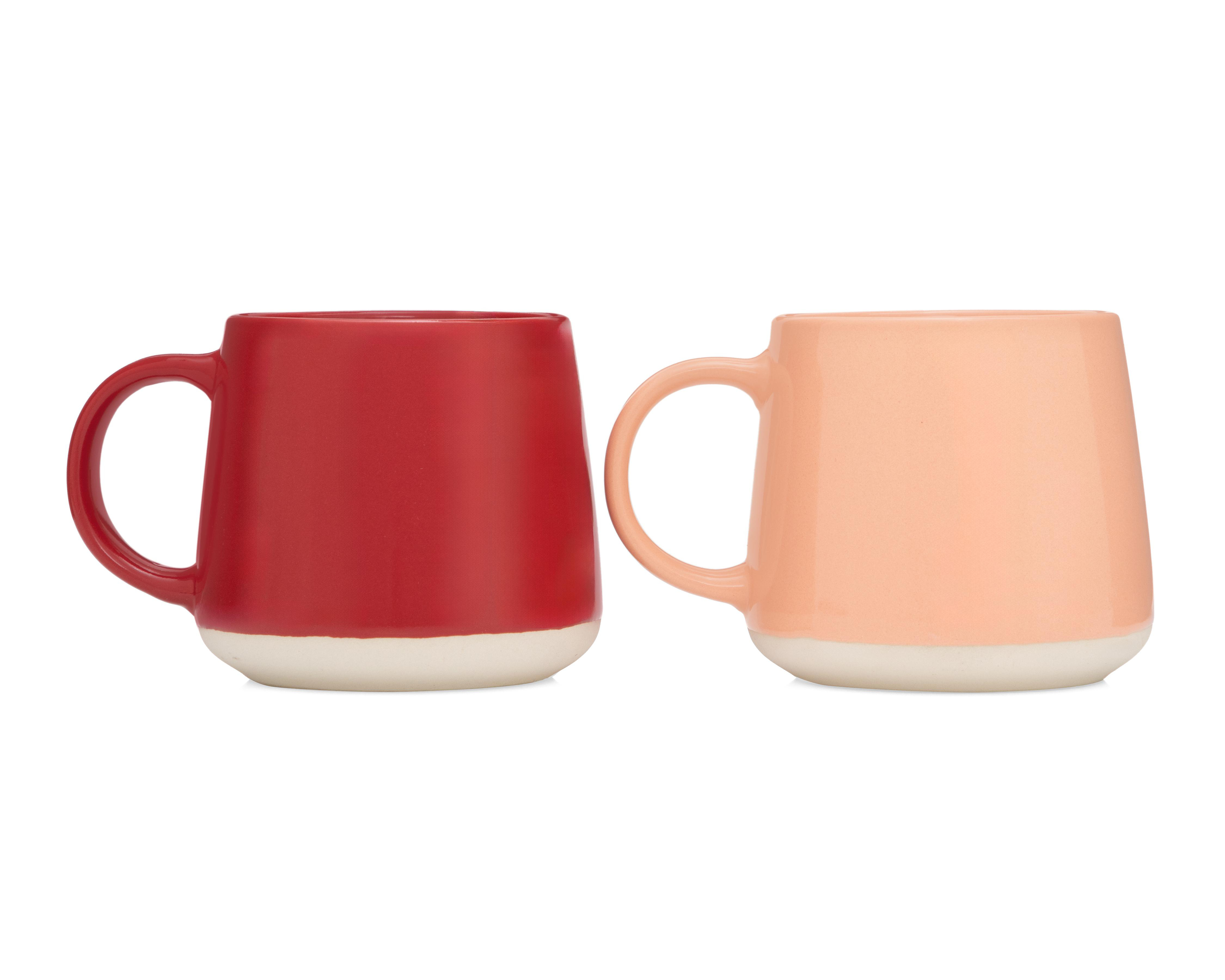 Foto 2 pulgar | Taza de Cerámica Starhaus 354 ml 2 Piezas