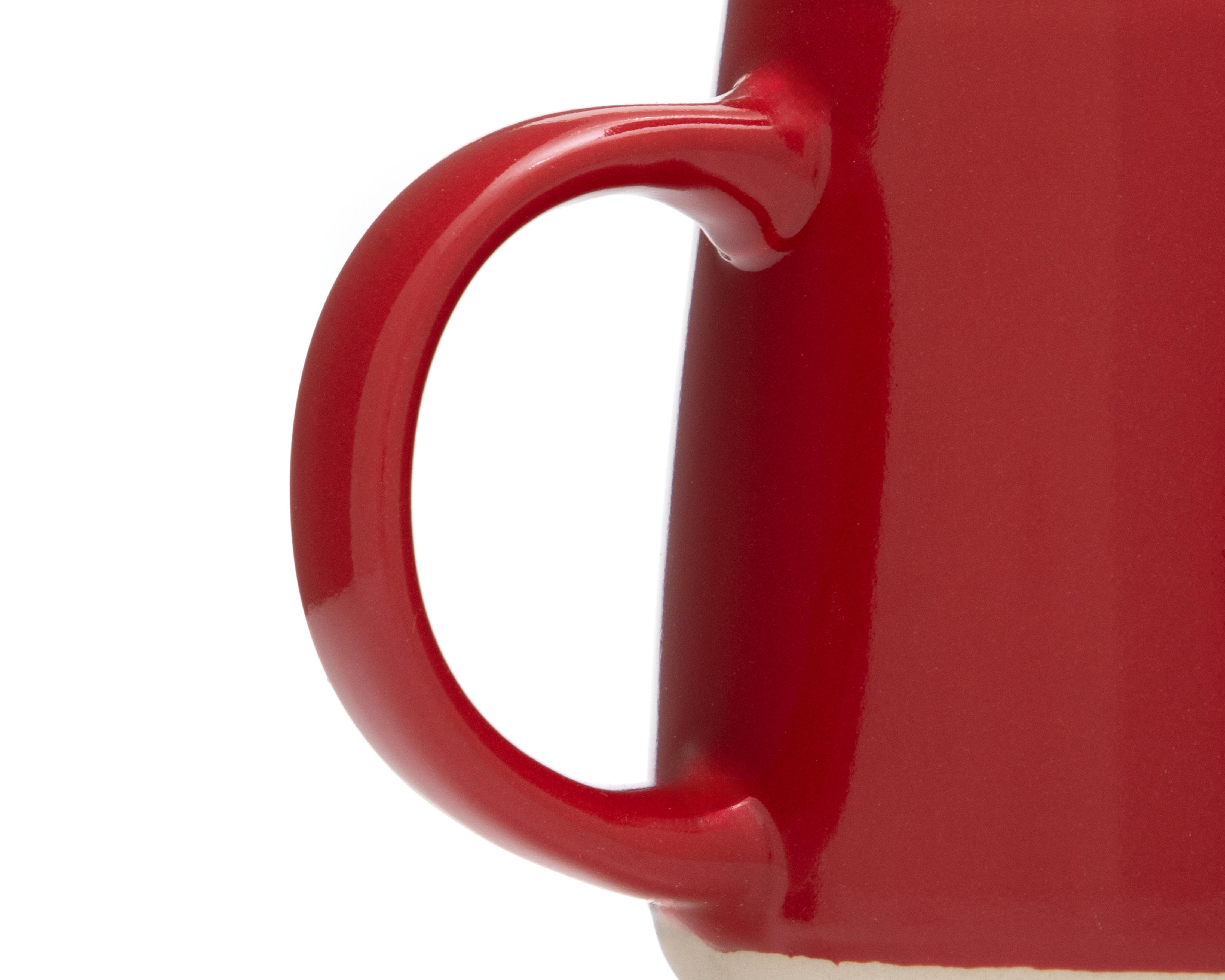 Foto 4 pulgar | Taza de Cerámica Starhaus 354 ml 2 Piezas