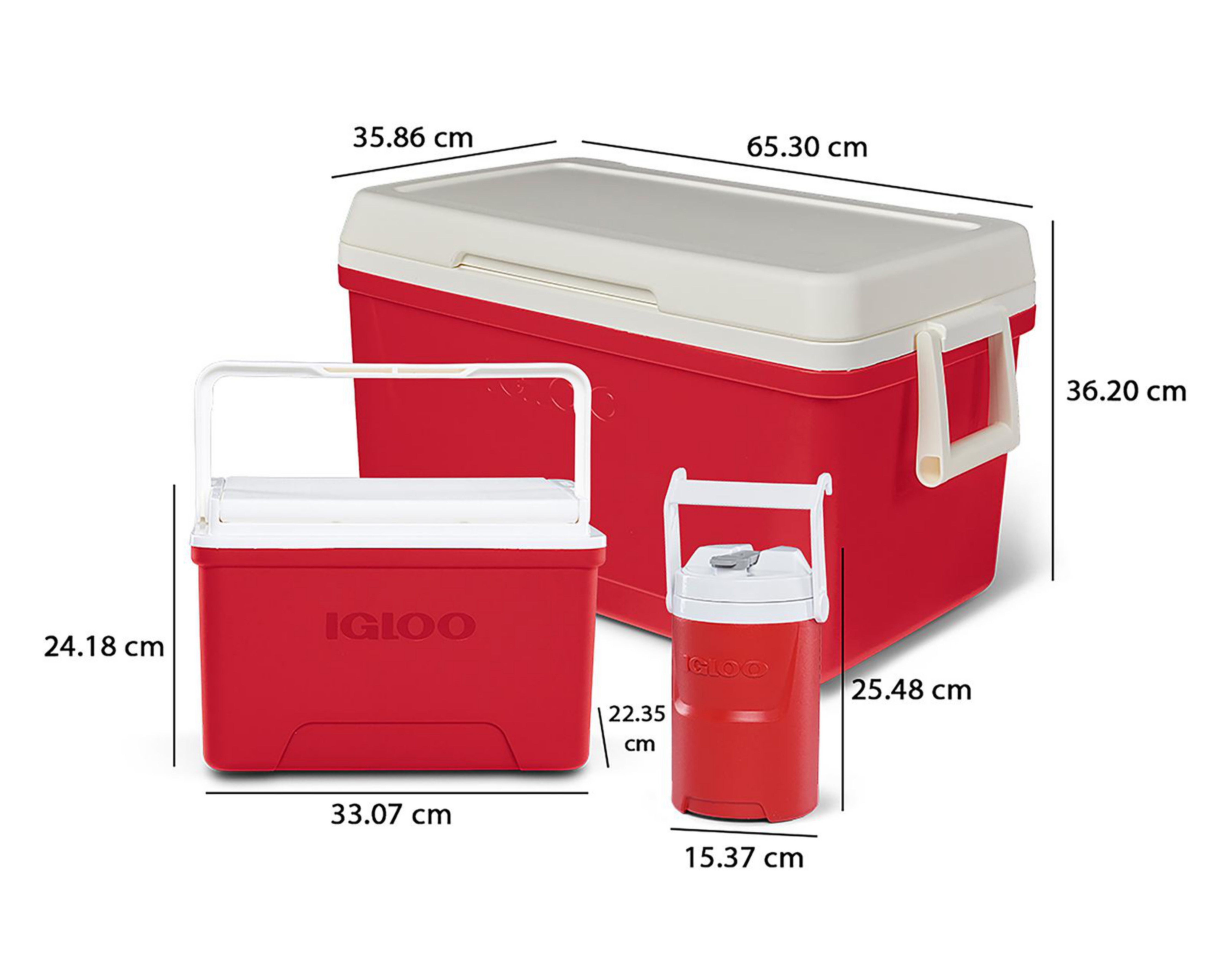 Foto 5 pulgar | Set de Hielera con Accesorios Igloo 63 Latas