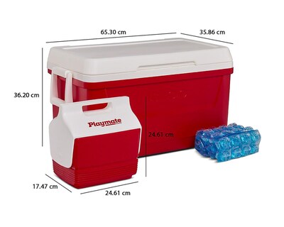 Foto 3 | Set de Hielera con Accesorios Igloo 63 Latas