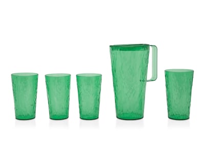 Foto 1 | Juego de Jarra y Vasos de Plástico Starhaus 5 Piezas