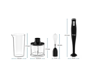Foto 7 | Batidora de Mano 4 en 1 T-Fal Turbomix Max 2 Velocidades 4 Piezas
