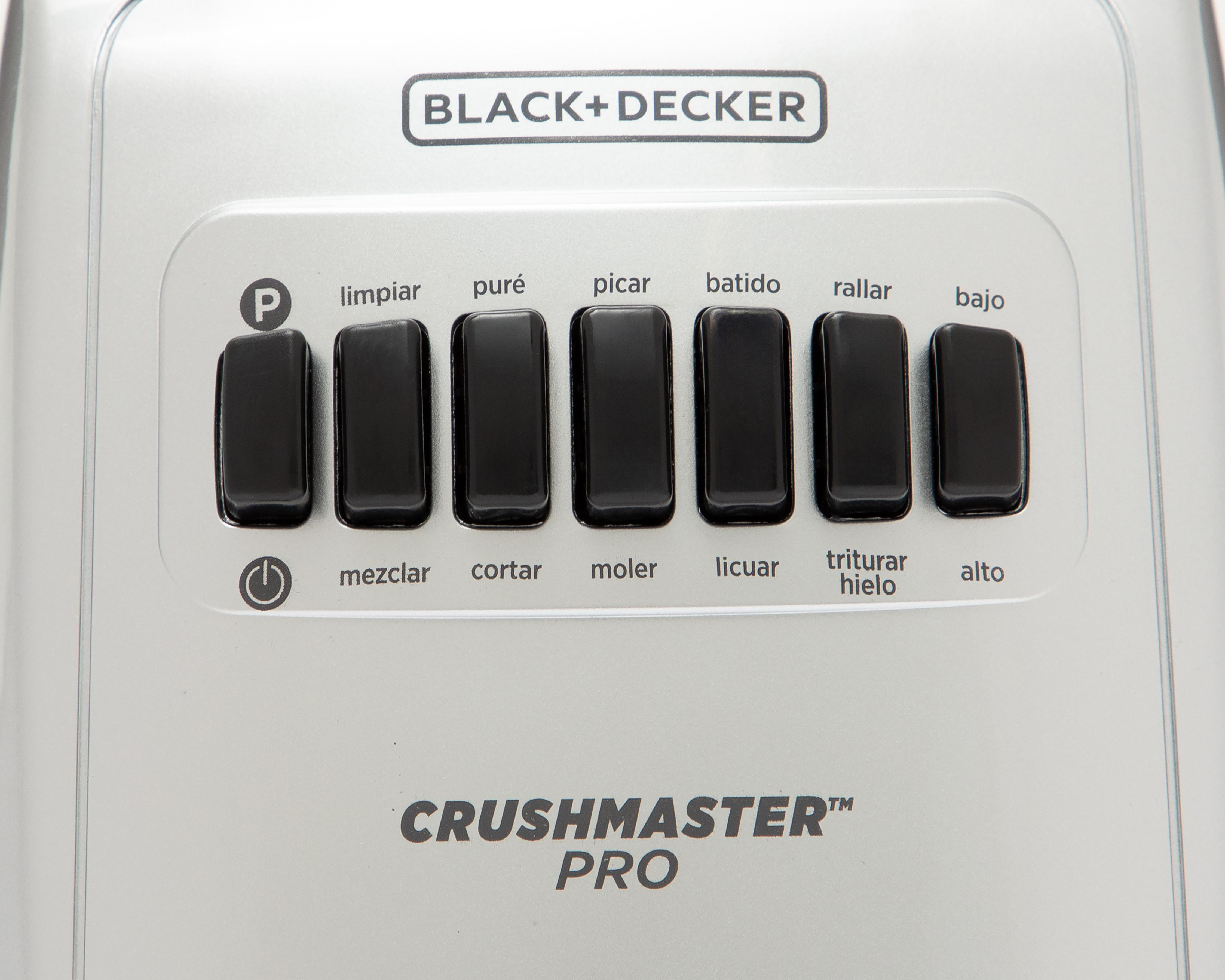 Foto 5 pulgar | Licuadora Black+Decker Reversible 10 Velocidades Vaso de Vidrio