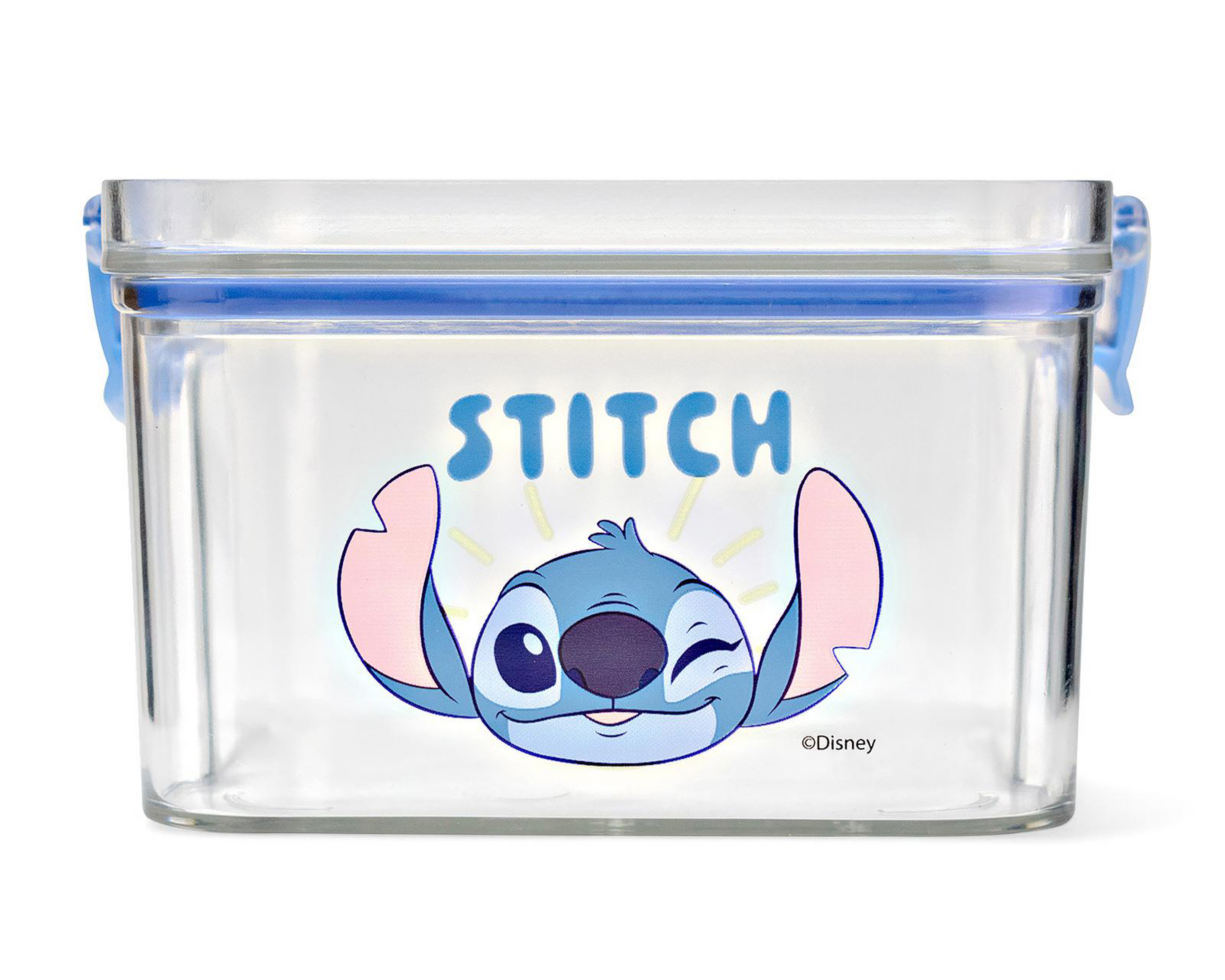 Foto 2 pulgar | Contenedor de Acrílico Stitch 460 ml