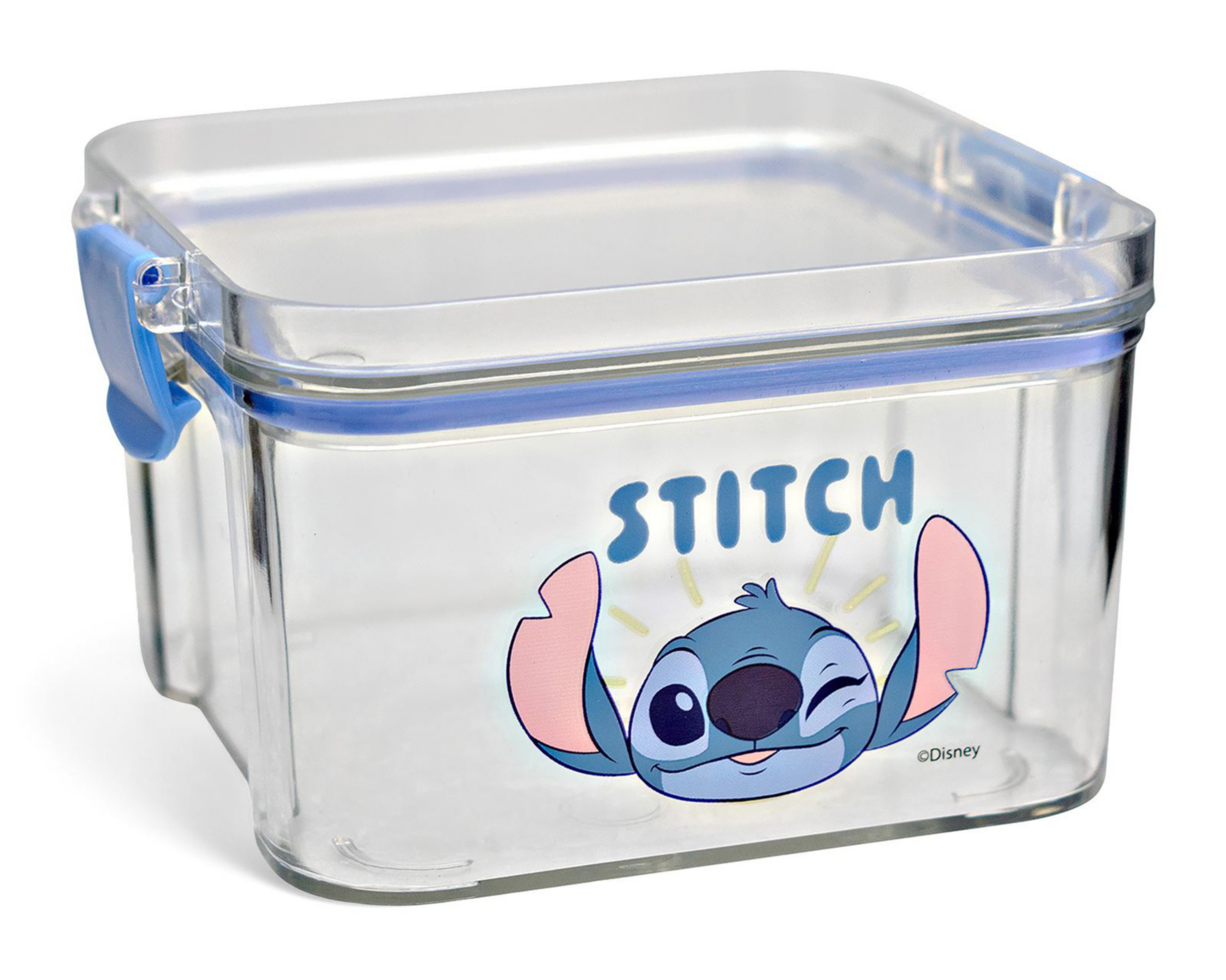 Foto 3 pulgar | Contenedor de Acrílico Stitch 460 ml