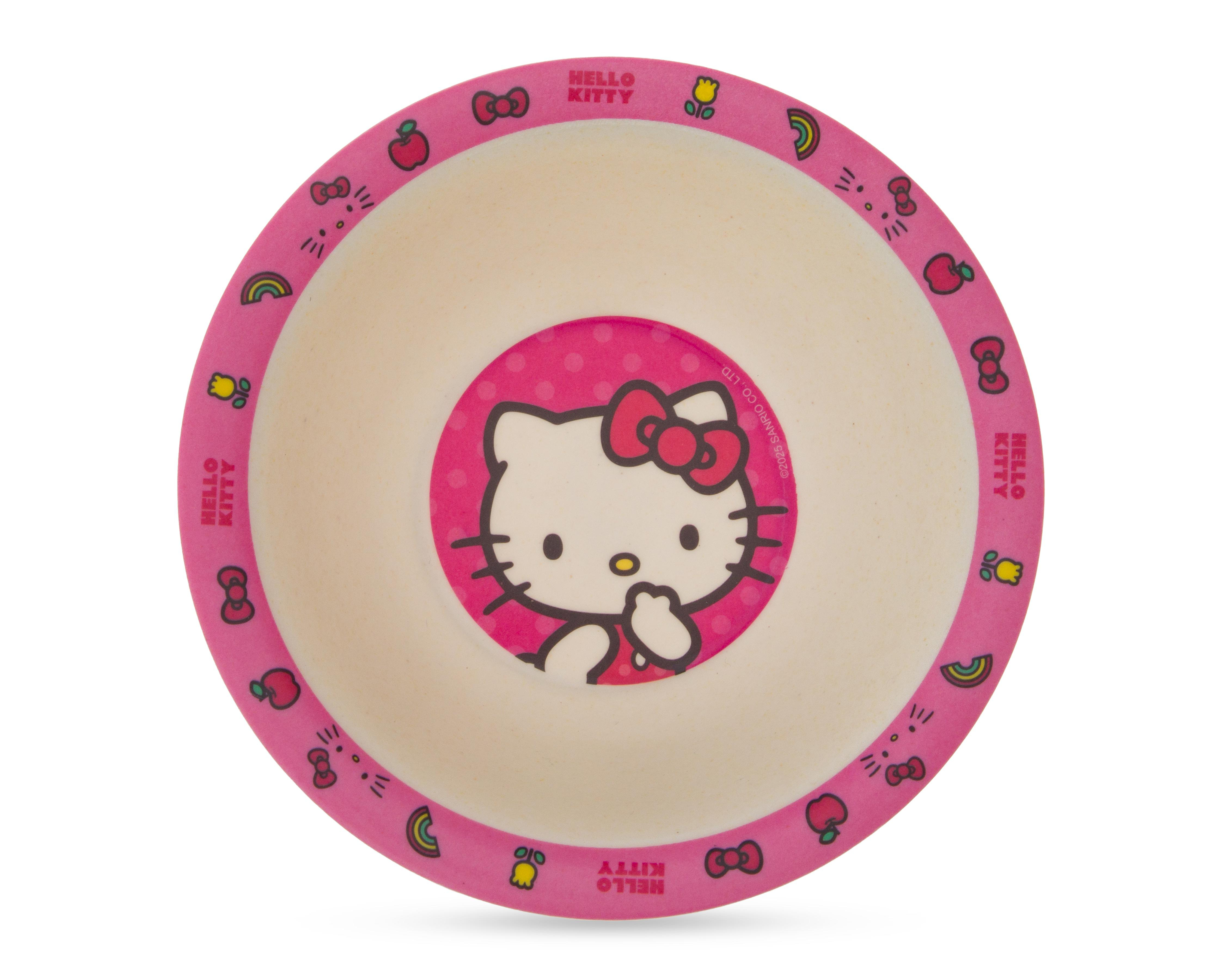Foto 5 pulgar | Vajilla de Bambú Rosa 1 Persona 5 Piezas