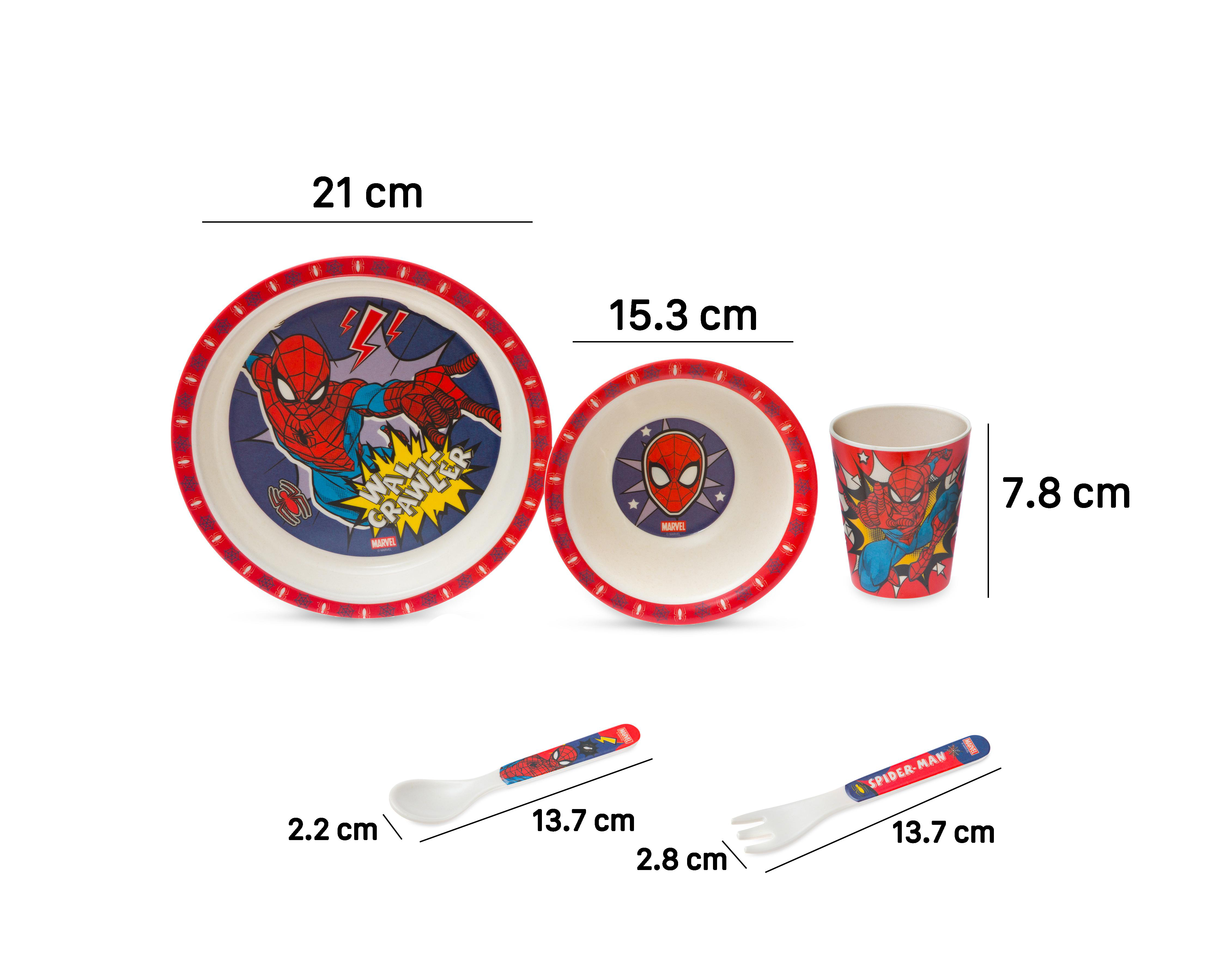 Foto 9 pulgar | Vajilla de Bambú Multicolor para 1 Persona 5 Piezas