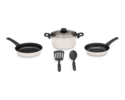 Foto 1 | Batería de Cocina Tramontina 6 Piezas de Acero Inoxidable