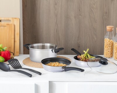 Foto 6 | Batería de Cocina Tramontina 6 Piezas de Acero Inoxidable