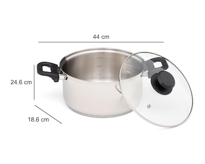 Foto 7 | Batería de Cocina Tramontina 6 Piezas de Acero Inoxidable