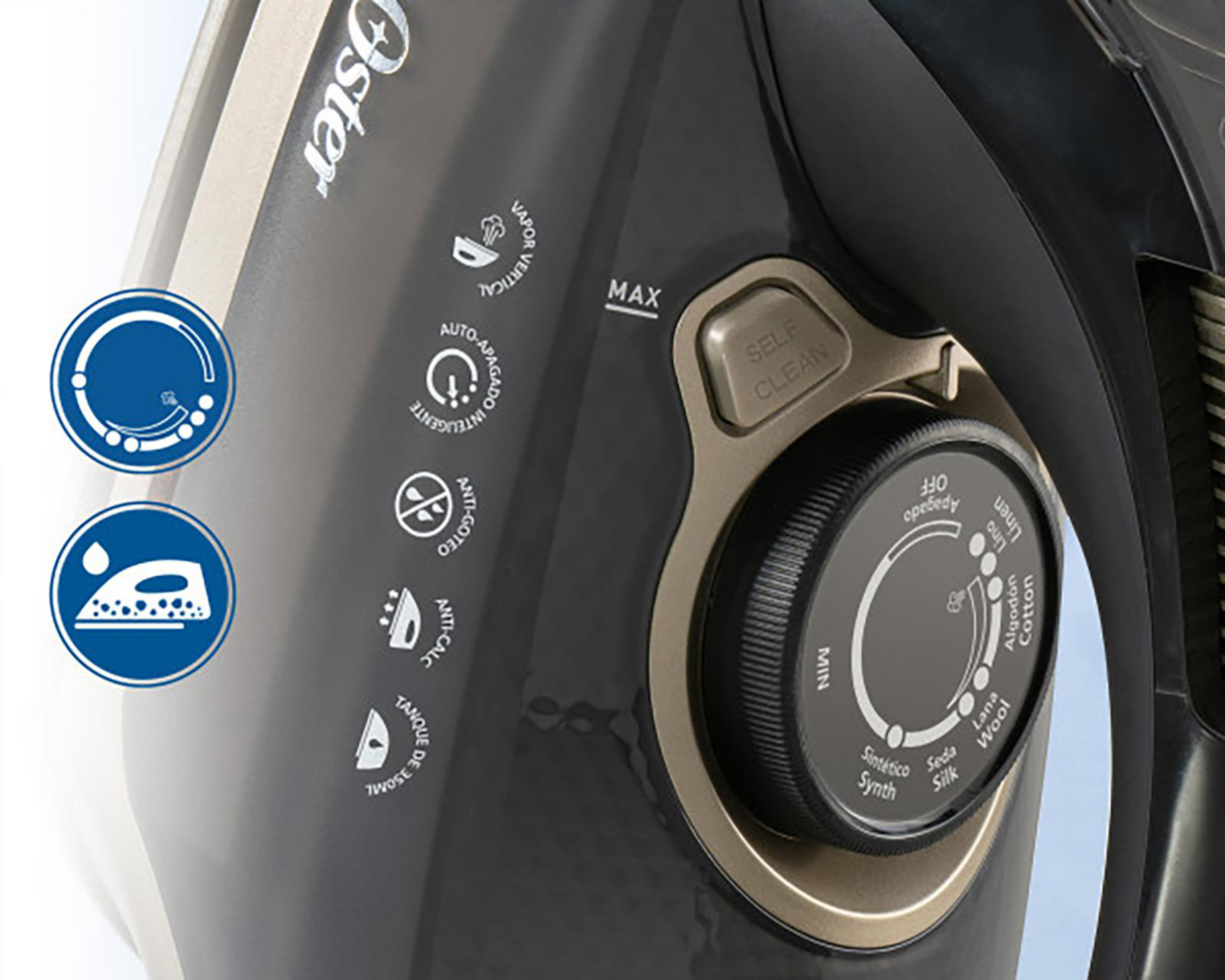 Foto 5 | Plancha Oster PressXpress de Cerámica