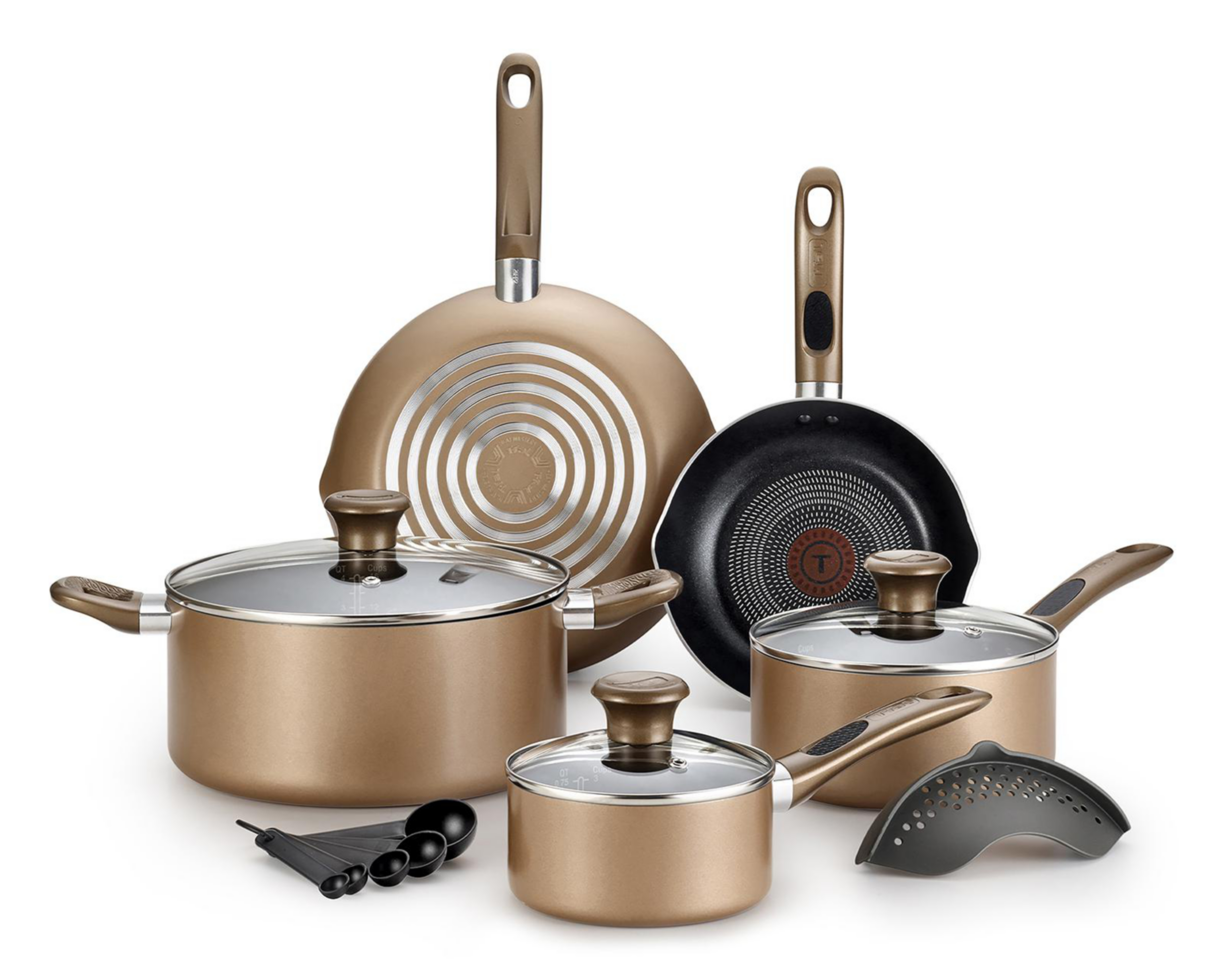 Batería de Cocina T-Fal Excite 14 Piezas de Aluminio