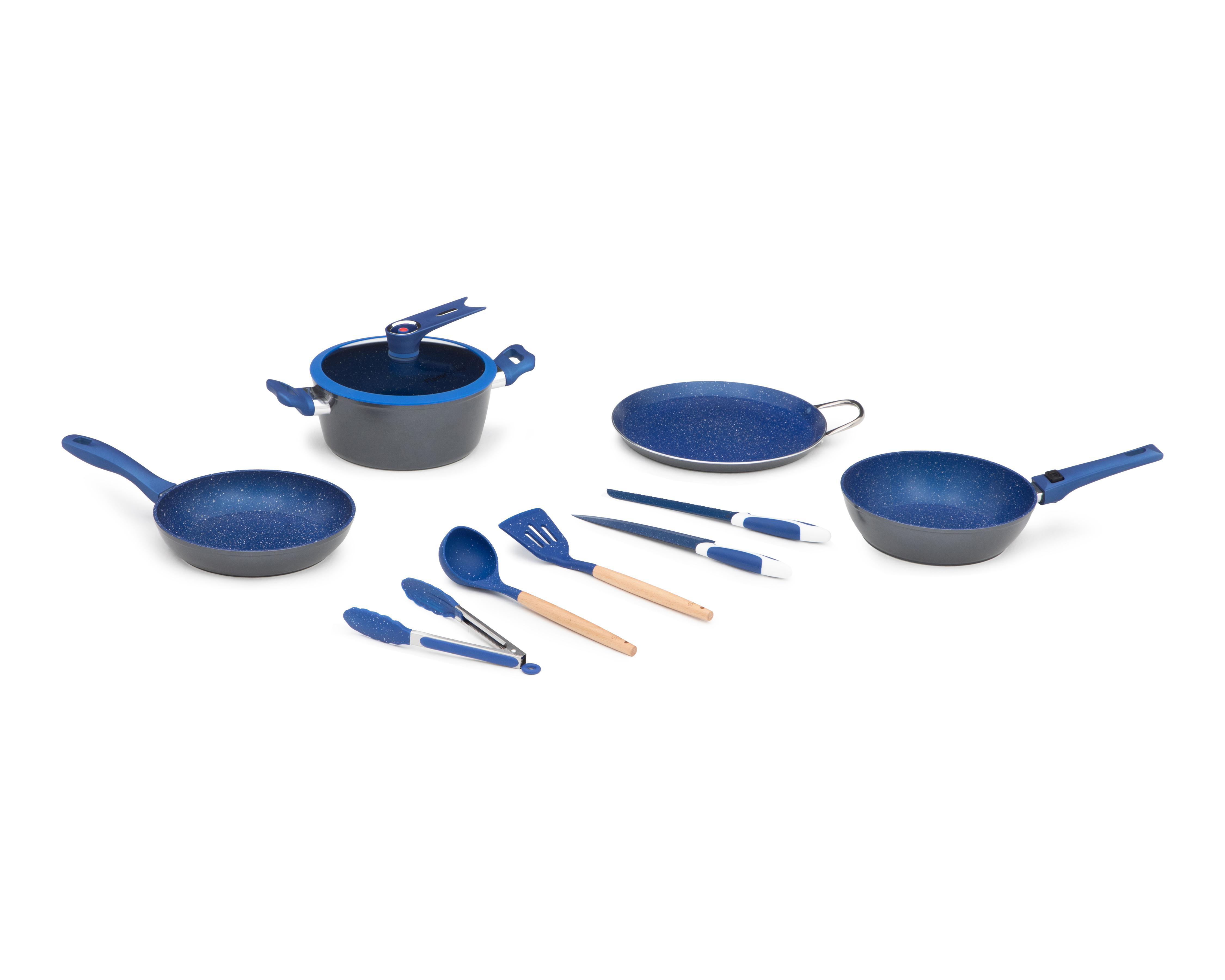 Batería de Cocina Flavorston Master Deluxe 10 Piezas de Aluminio