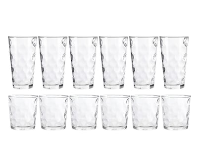 Foto 1 | Vaso de Vidrio Top Choice 380 ml 12 Piezas