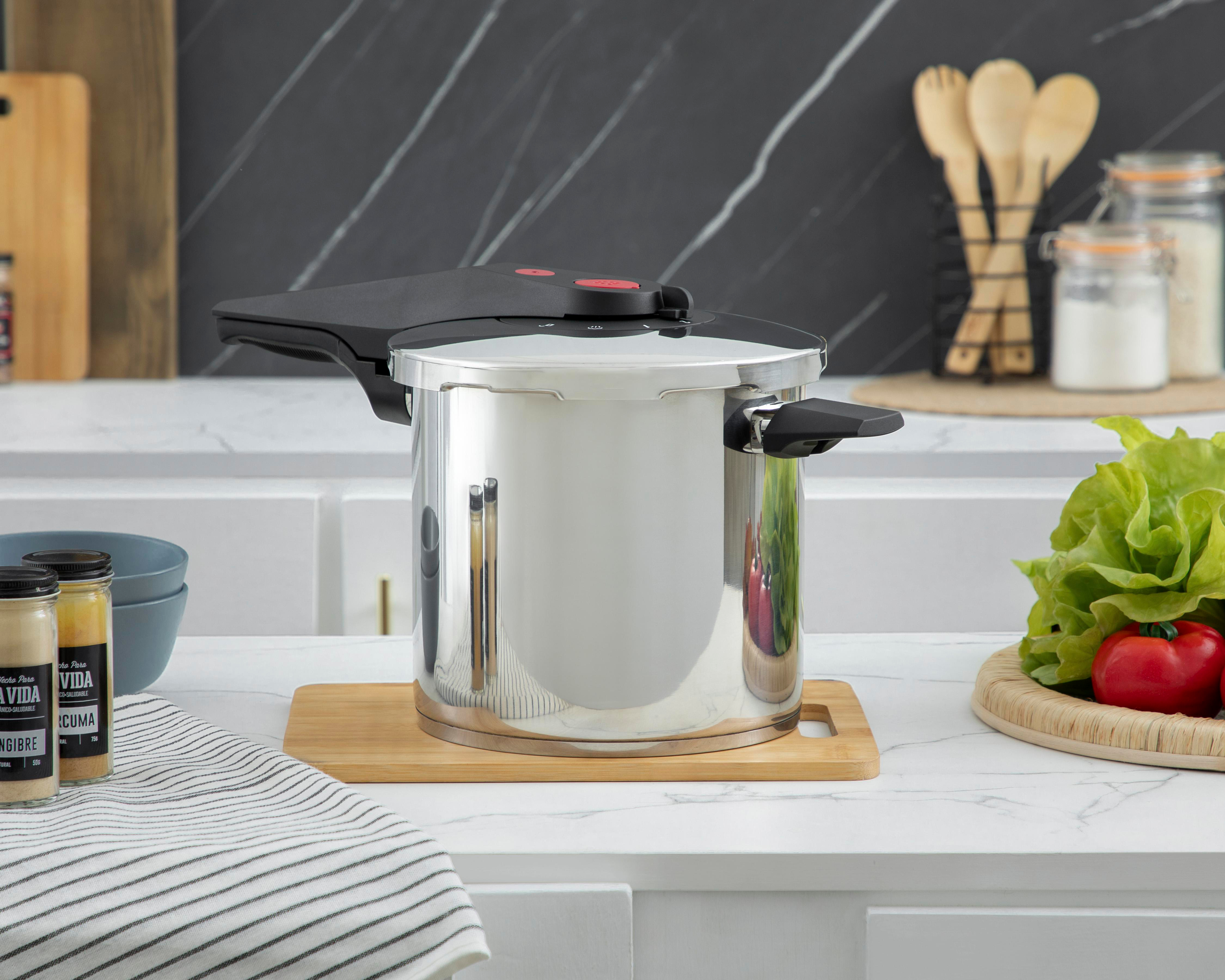 Foto 6 | Olla de Presión Ecko Advance 7.6 Litros de Acero Inoxidable