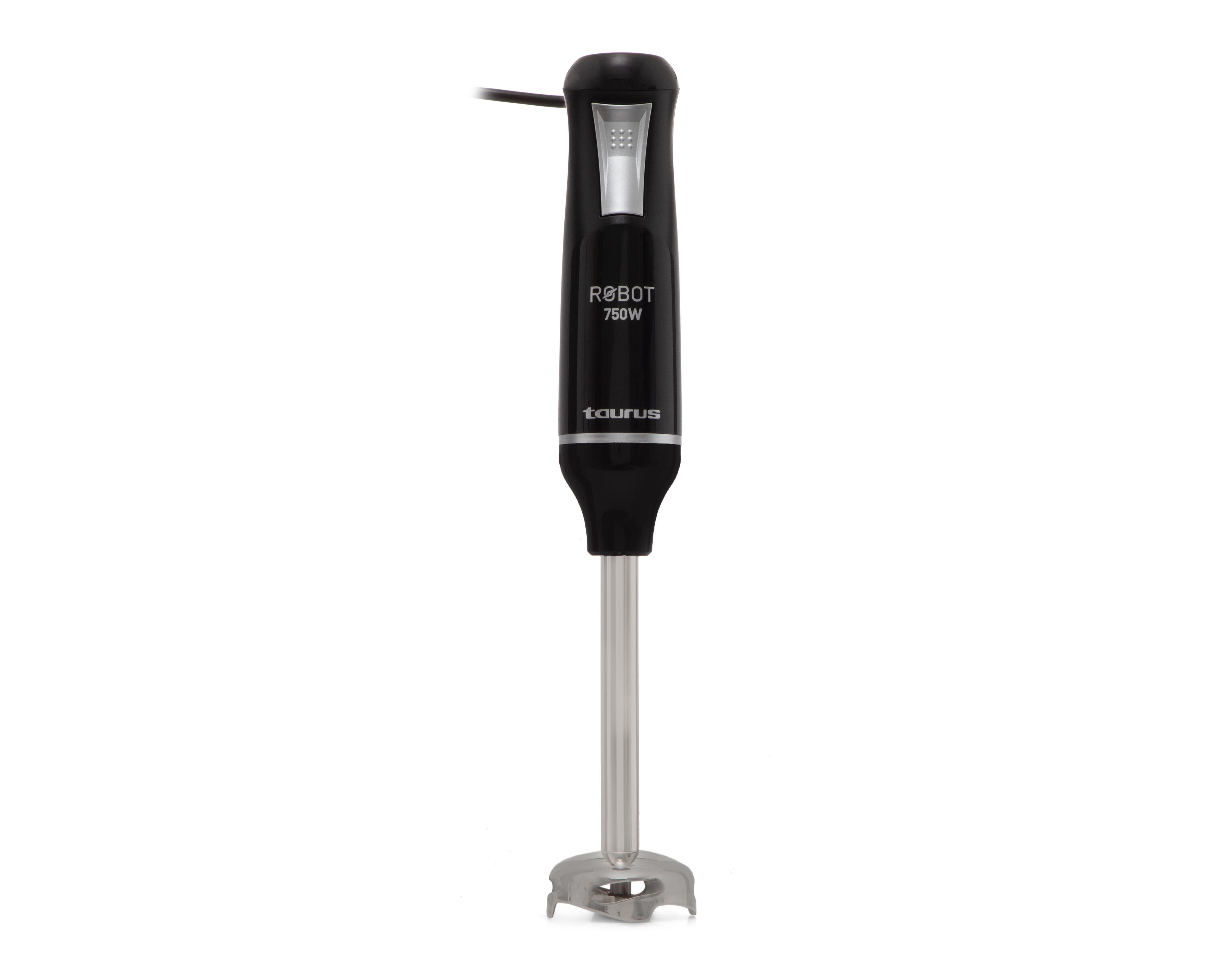 Batidora de Inmersión Taurus Robot 750 Inox Complete 1 Velocidad 3 Accesorios