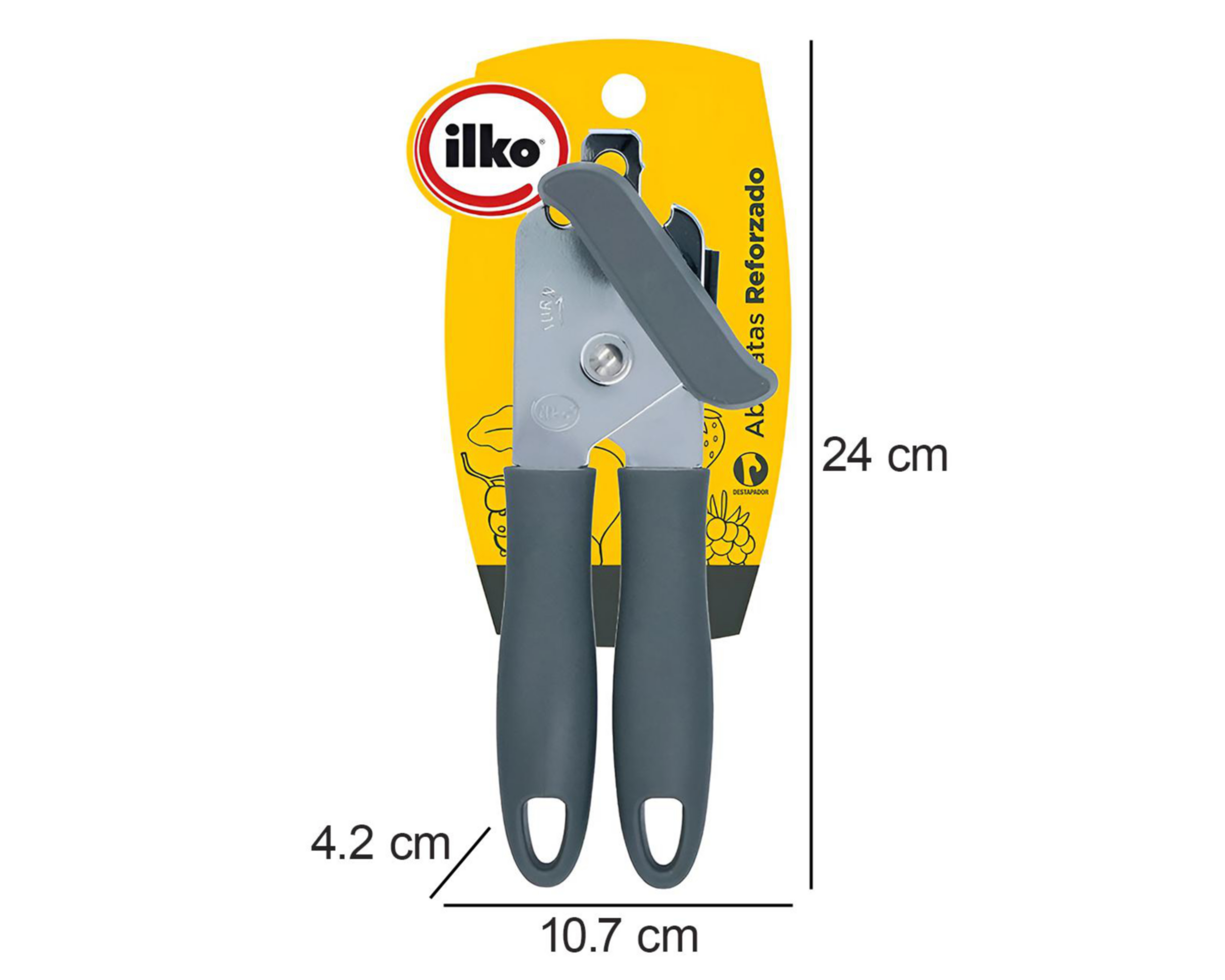 Foto 4 | Abrelatas de Acero Inoxidable Ilko