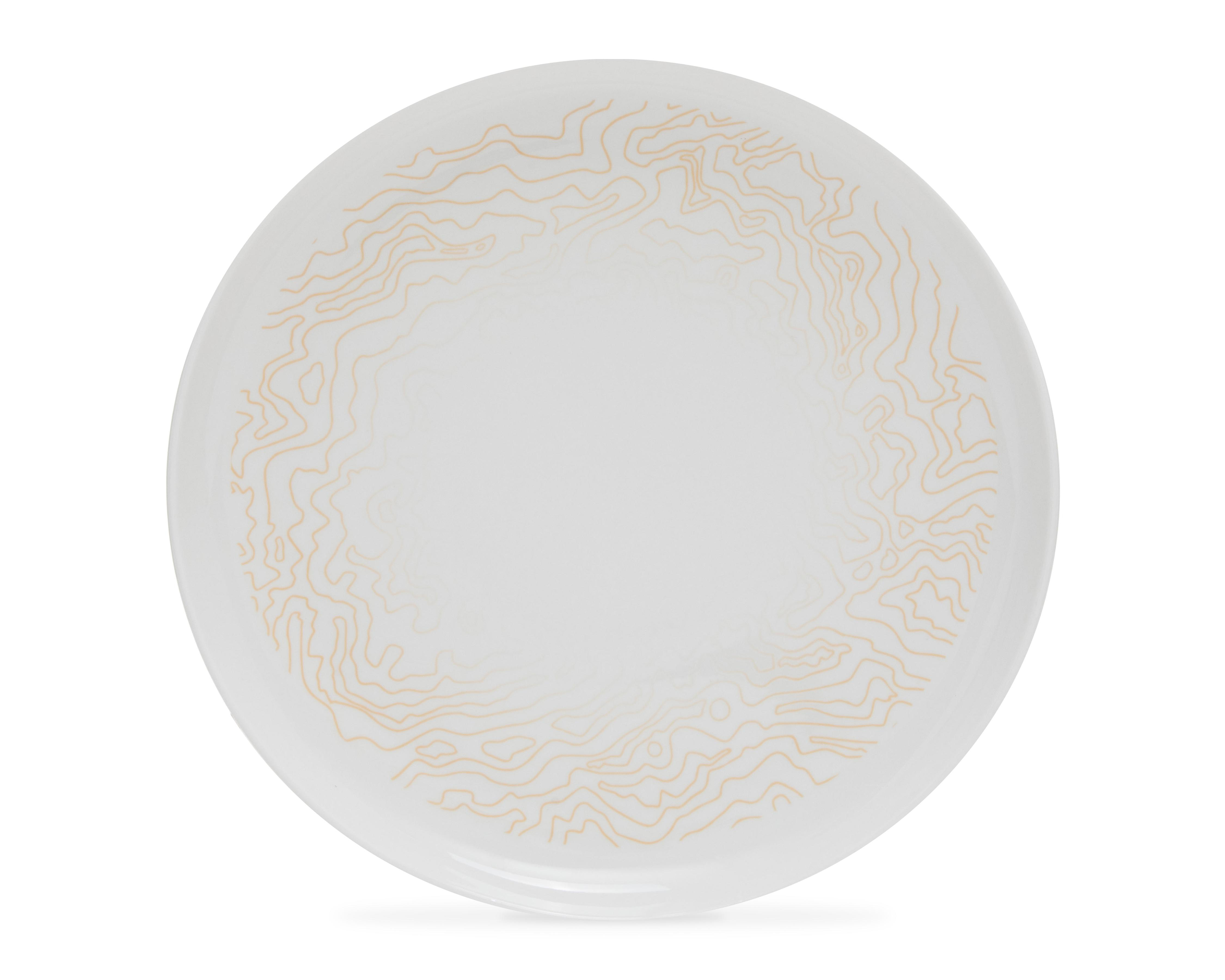 Foto 4 pulgar | Vajilla de Porcelana Blanca para 4 Personas 16 Piezas