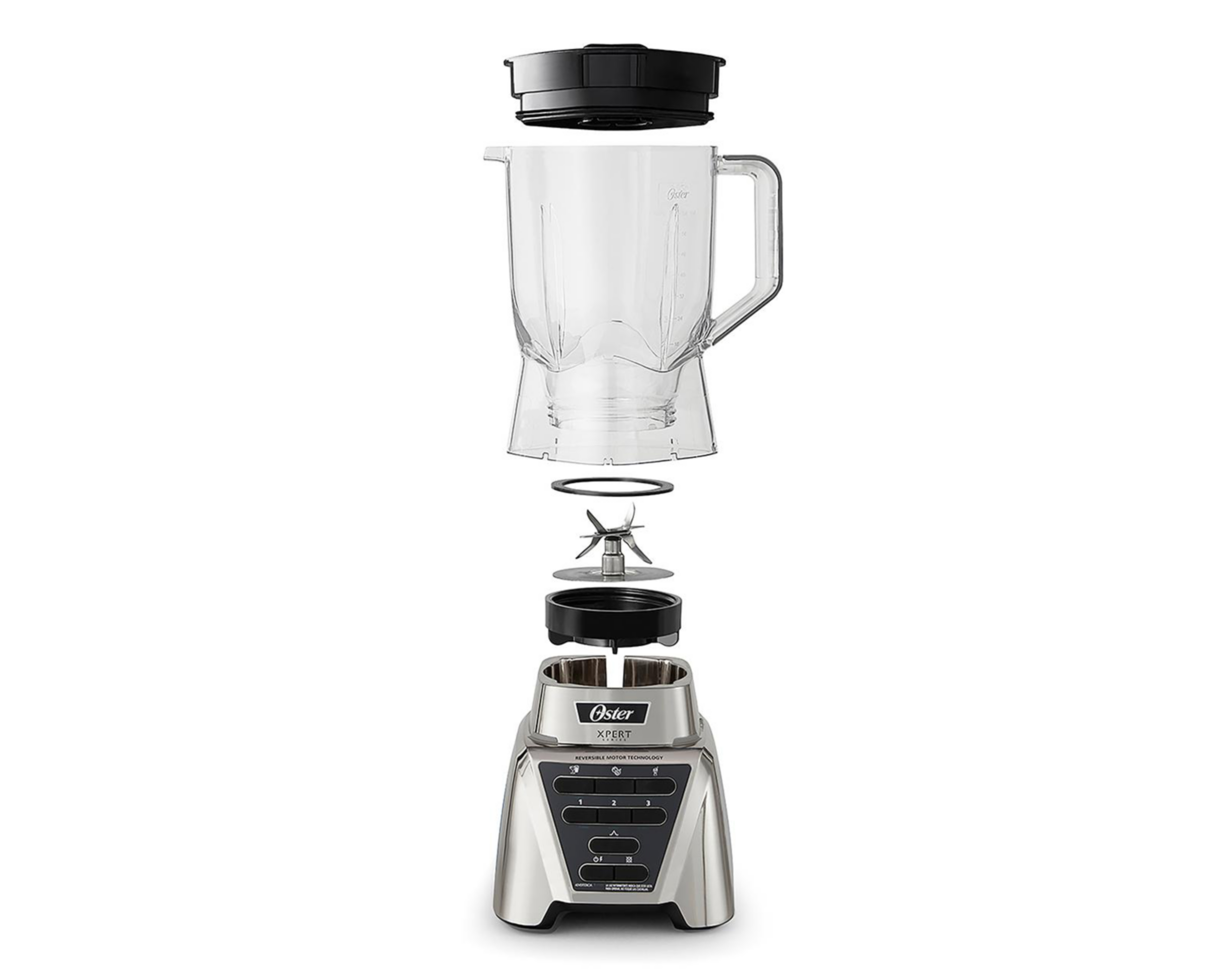 Foto 5 pulgar | Licuadora Oster Xpert Series 3 Velocidades Vaso de Vidrio