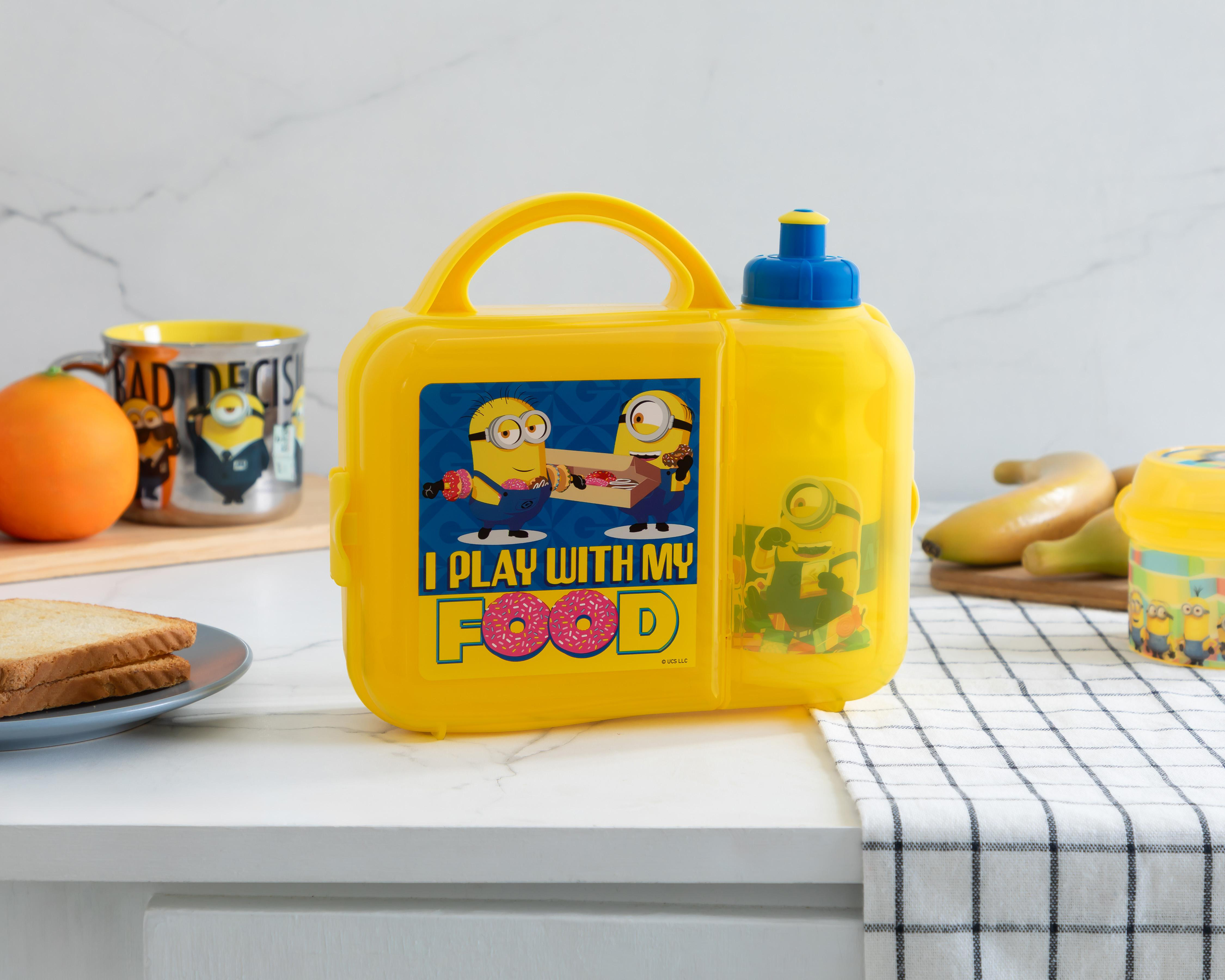 Foto 6 pulgar | Lonchera Fun Kids Minions con Botella para Agua