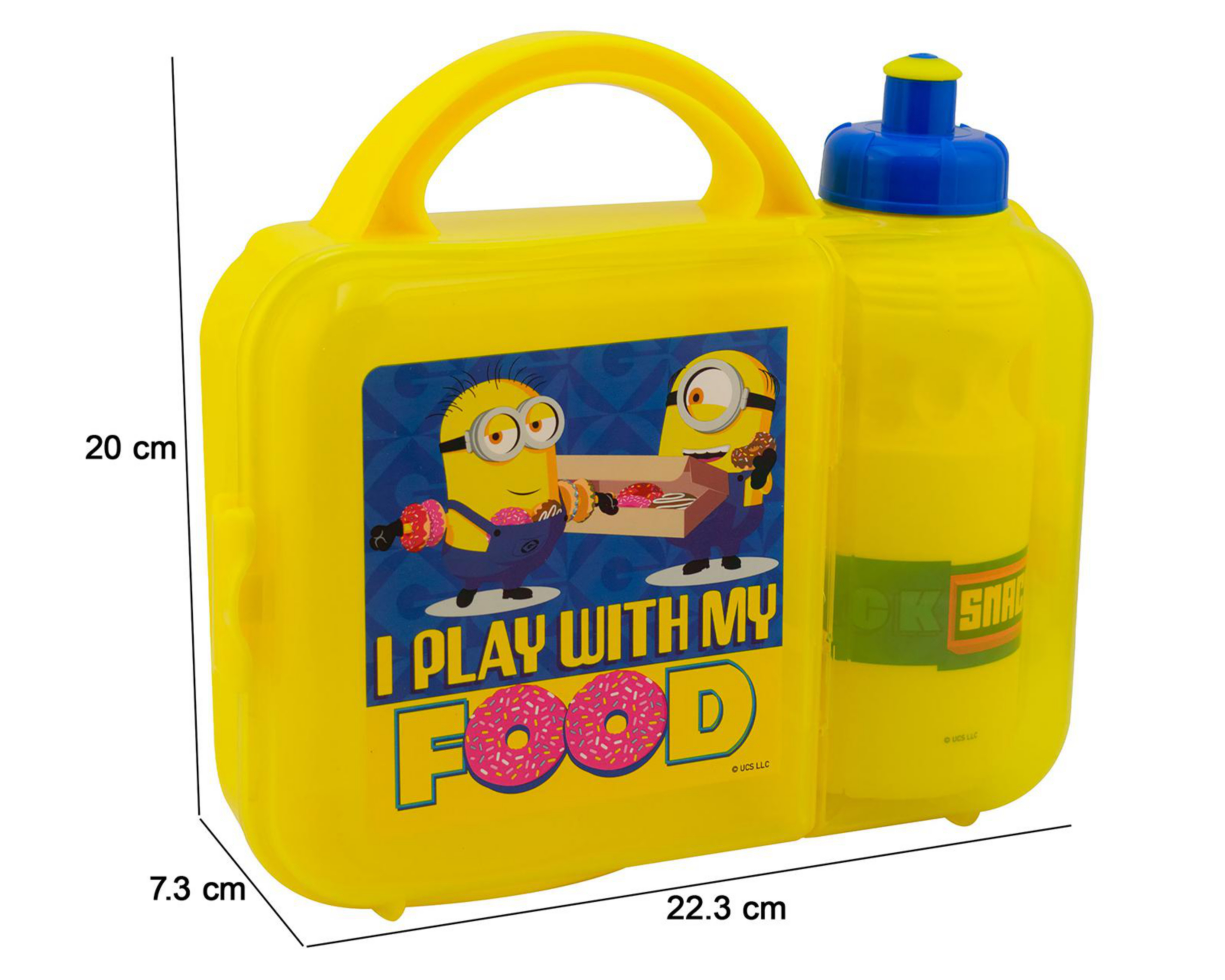 Foto 7 pulgar | Lonchera Fun Kids Minions con Botella para Agua