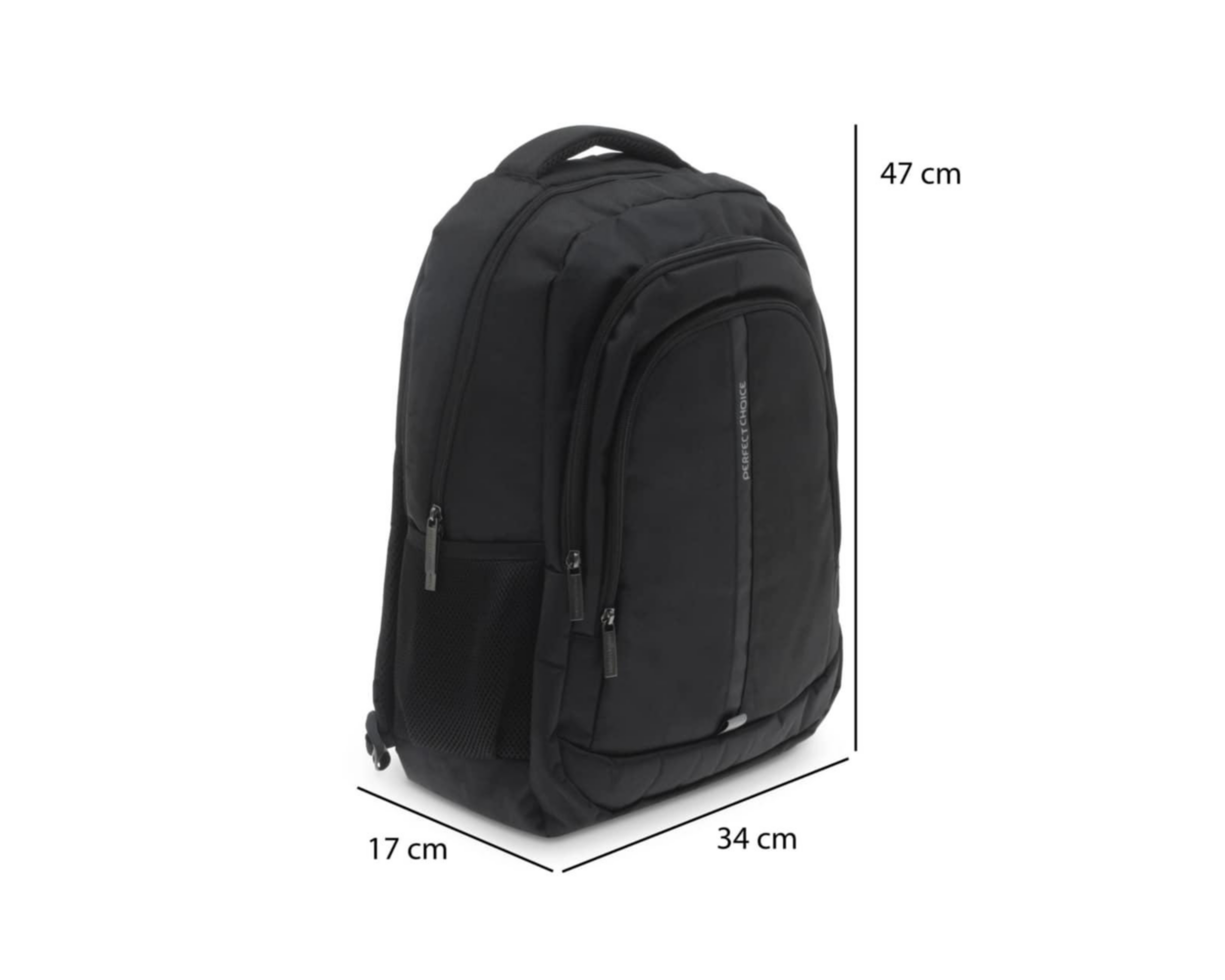 Foto 8 pulgar | Mochila Perfect Choice 15" Negra