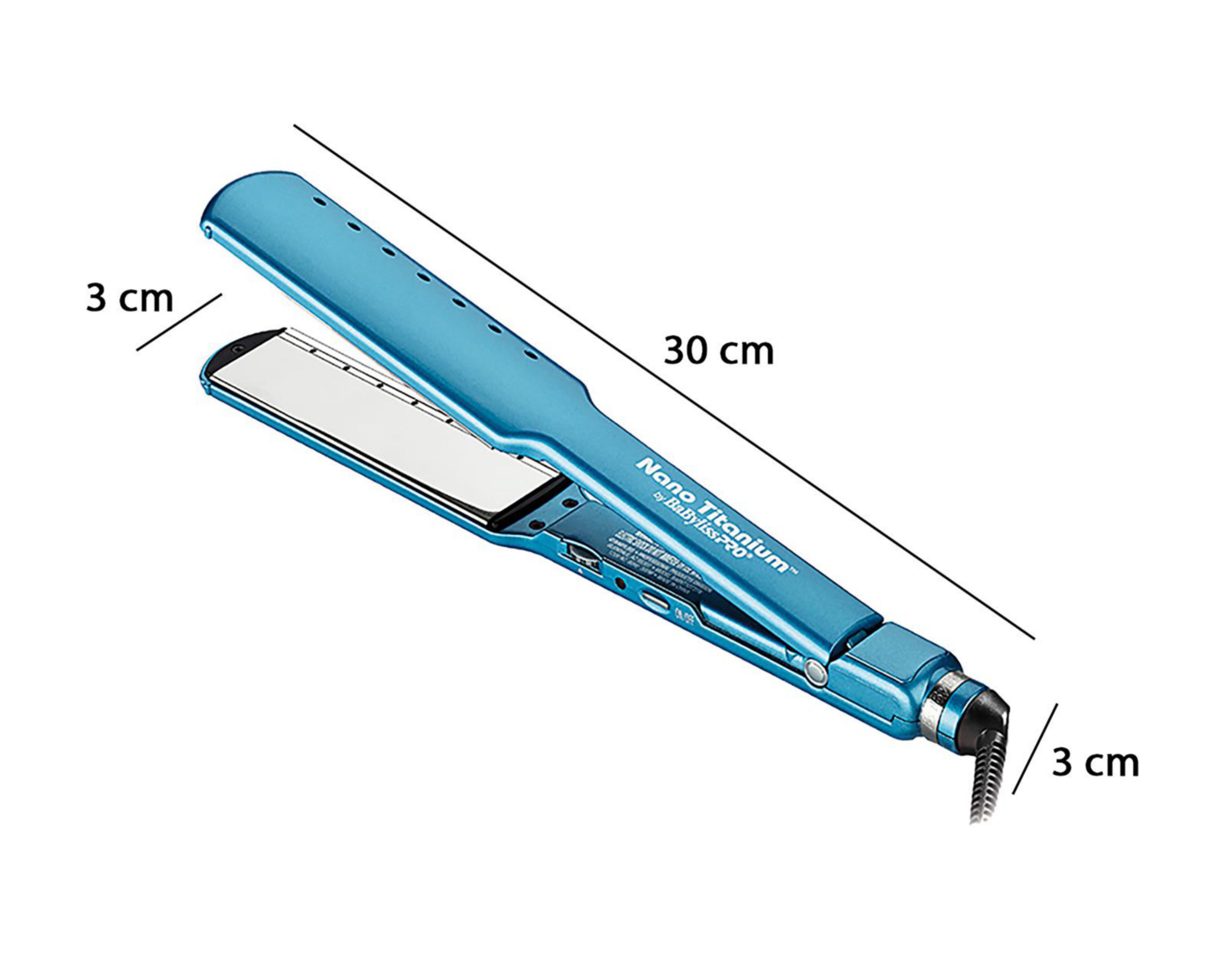 Foto 5 | Plancha para Cabello BaByliss Pro Nano Titanium con Placas de Cerámica