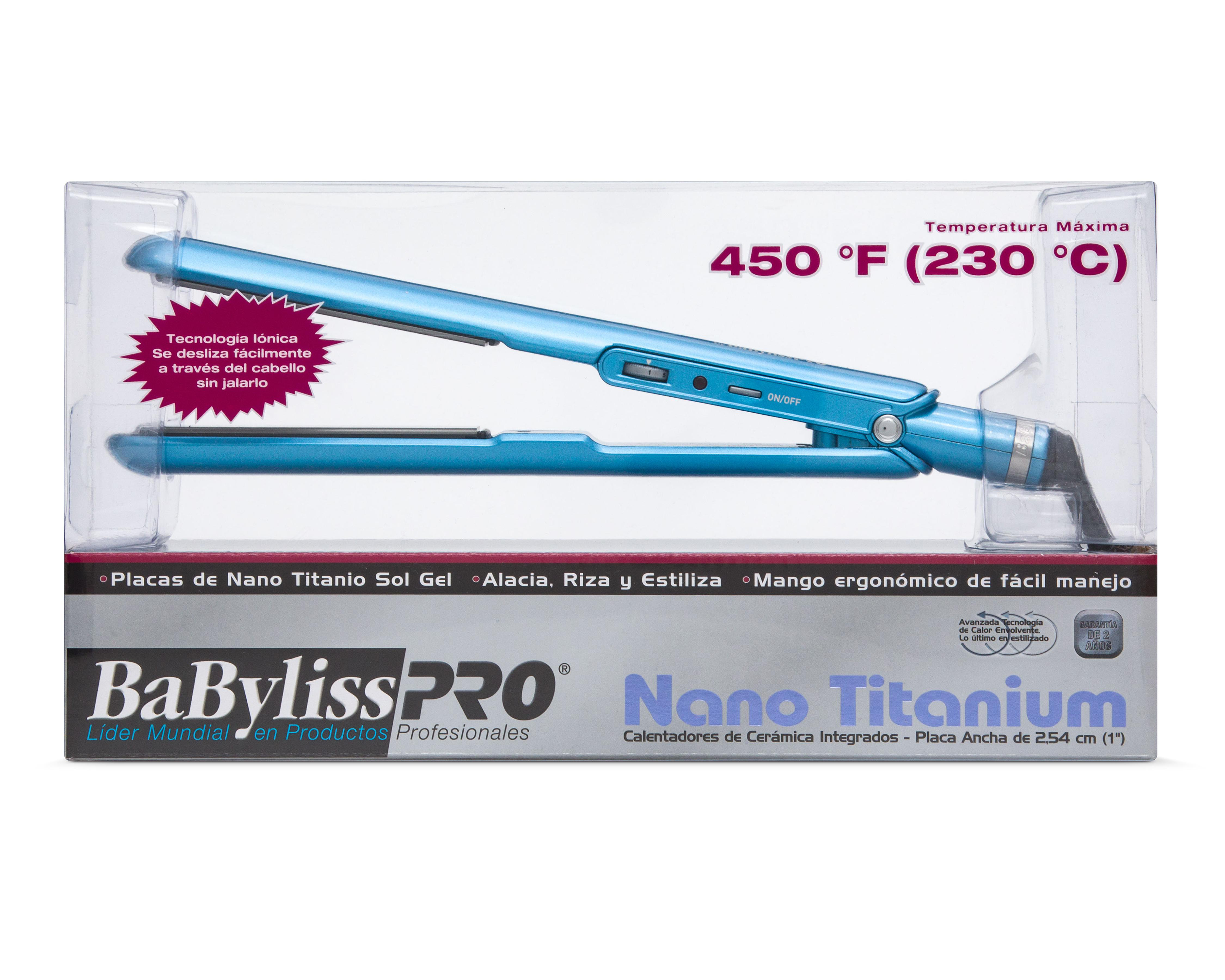 Foto 5 pulgar | Plancha para Cabello BabylissPro BNT9557ES con Nano Titanium