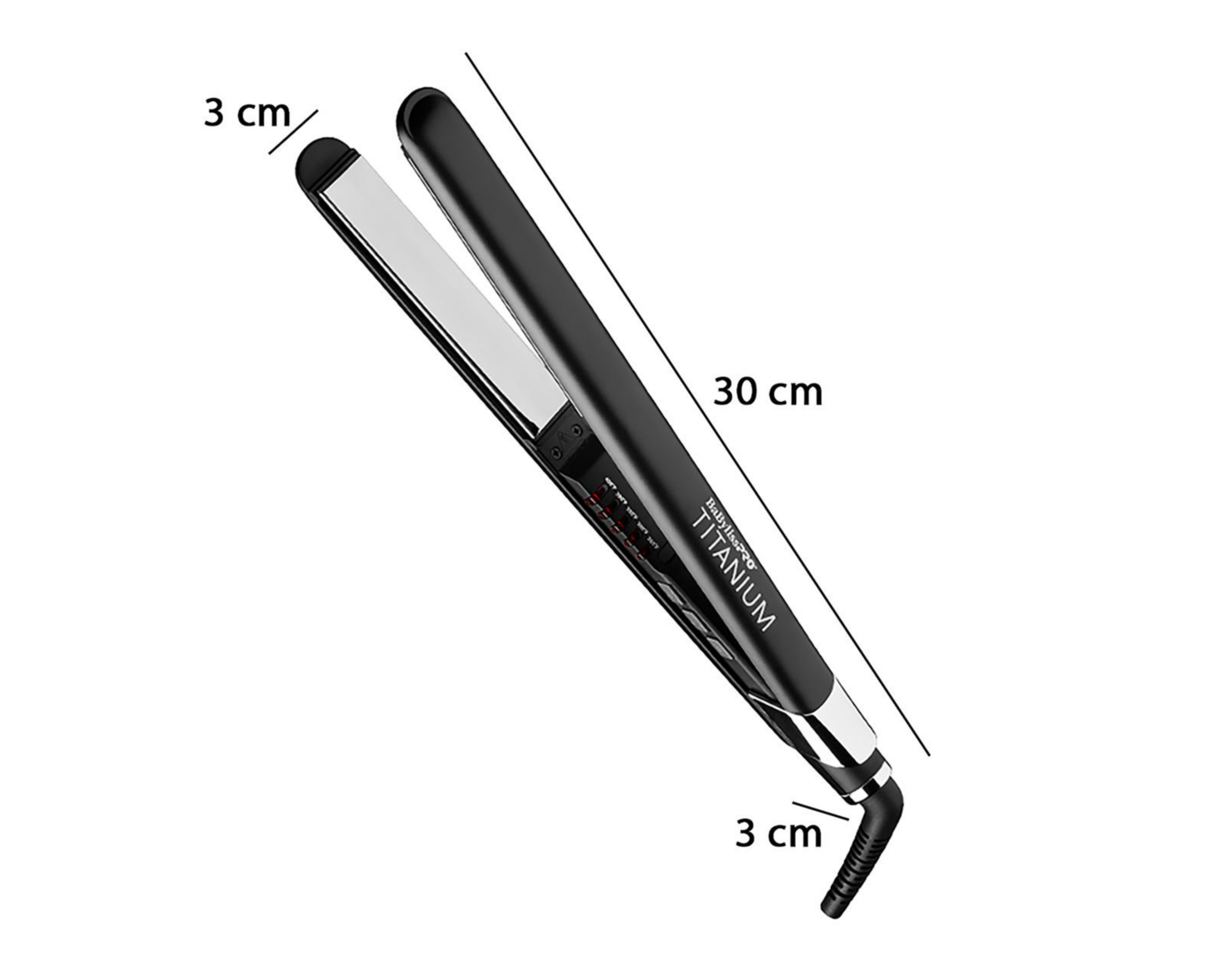 Foto 6 pulgar | Plancha para Cabello BabylissPro BT130TES de Cerámica