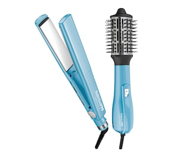 Foto 1 | Plancha para Cabello BaBylissPRO Nano Titanium con Cepillo de Aire