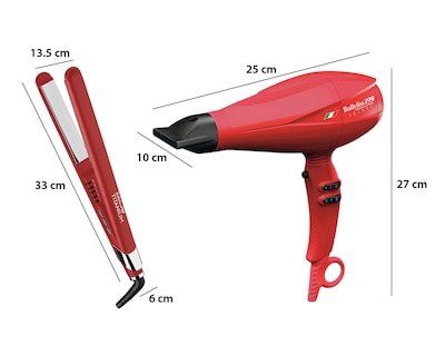 Foto 5 | Combo de Secadora y Plancha para el Cabello BaBylissPRO KBFRY130 Volare V1 Nano Titanium