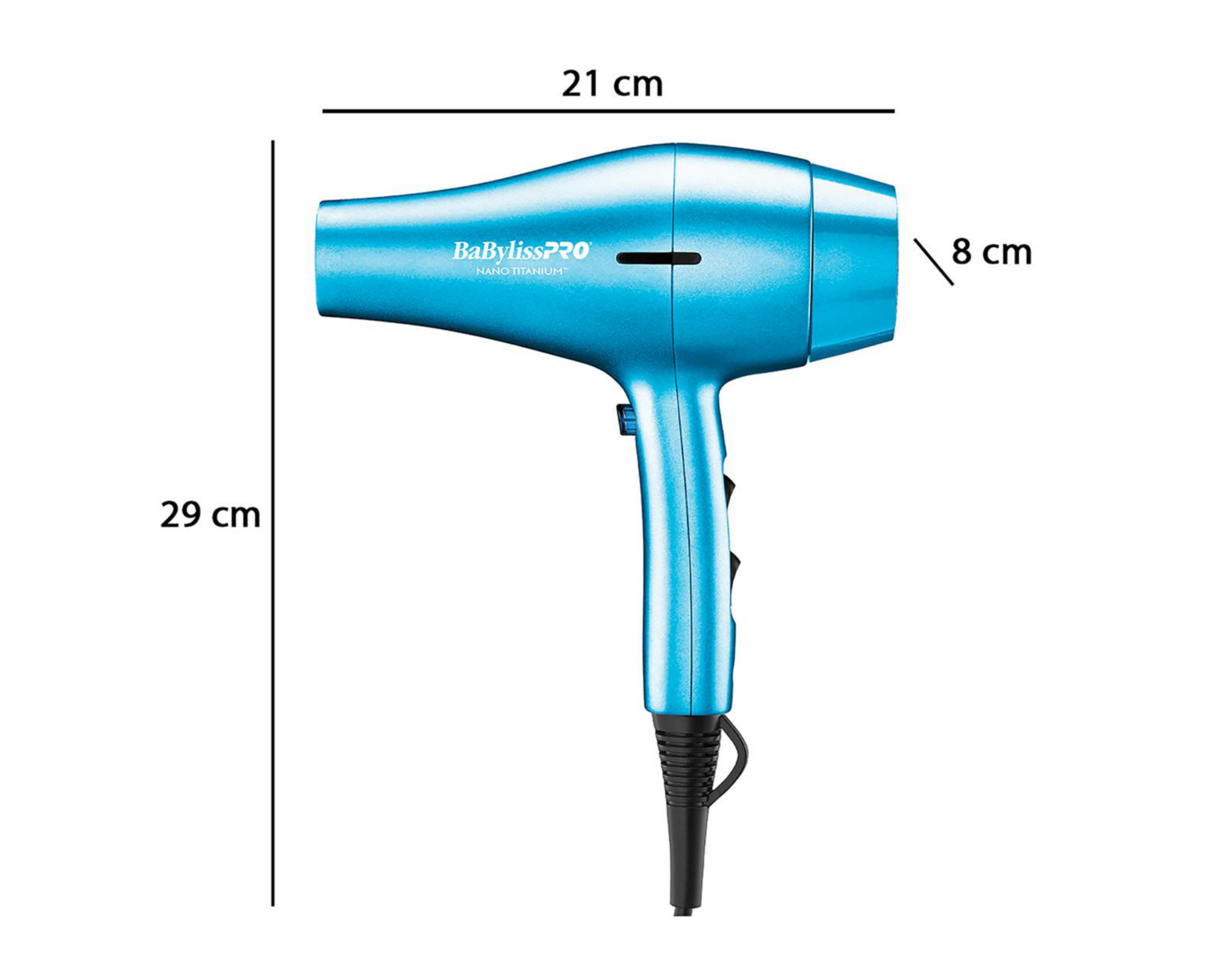 Foto 7 pulgar | Secadora de Cabello BaByliss BNT6177ES Nano Titanium
