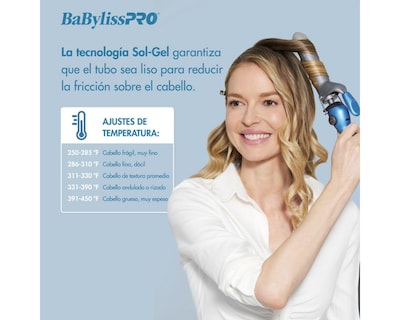 Foto 7 | Tenaza para Cabello Babyliss BABNT5100SES Azul