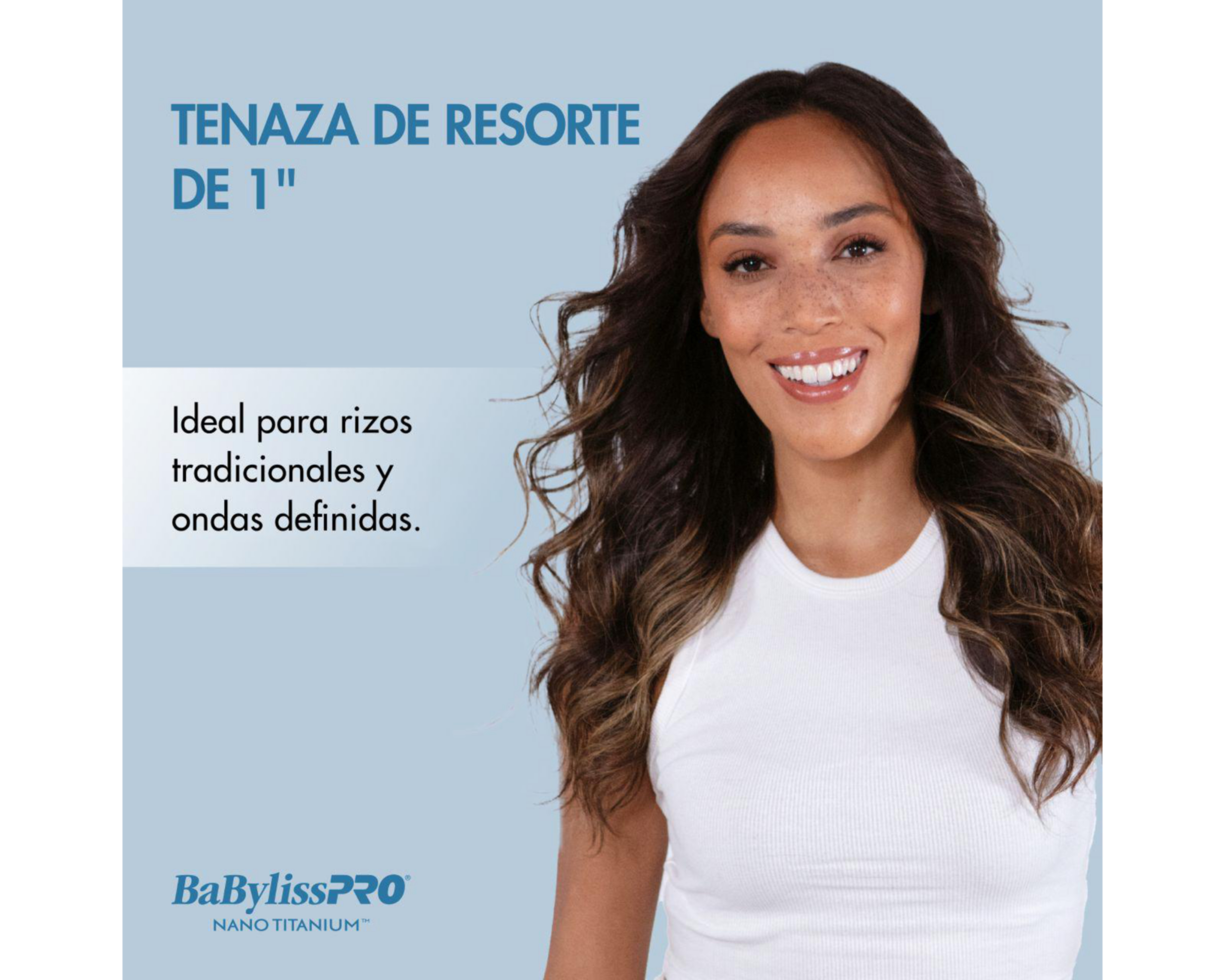 Foto 8 | Tenaza para Cabello Babyliss BABNT5100SES Azul