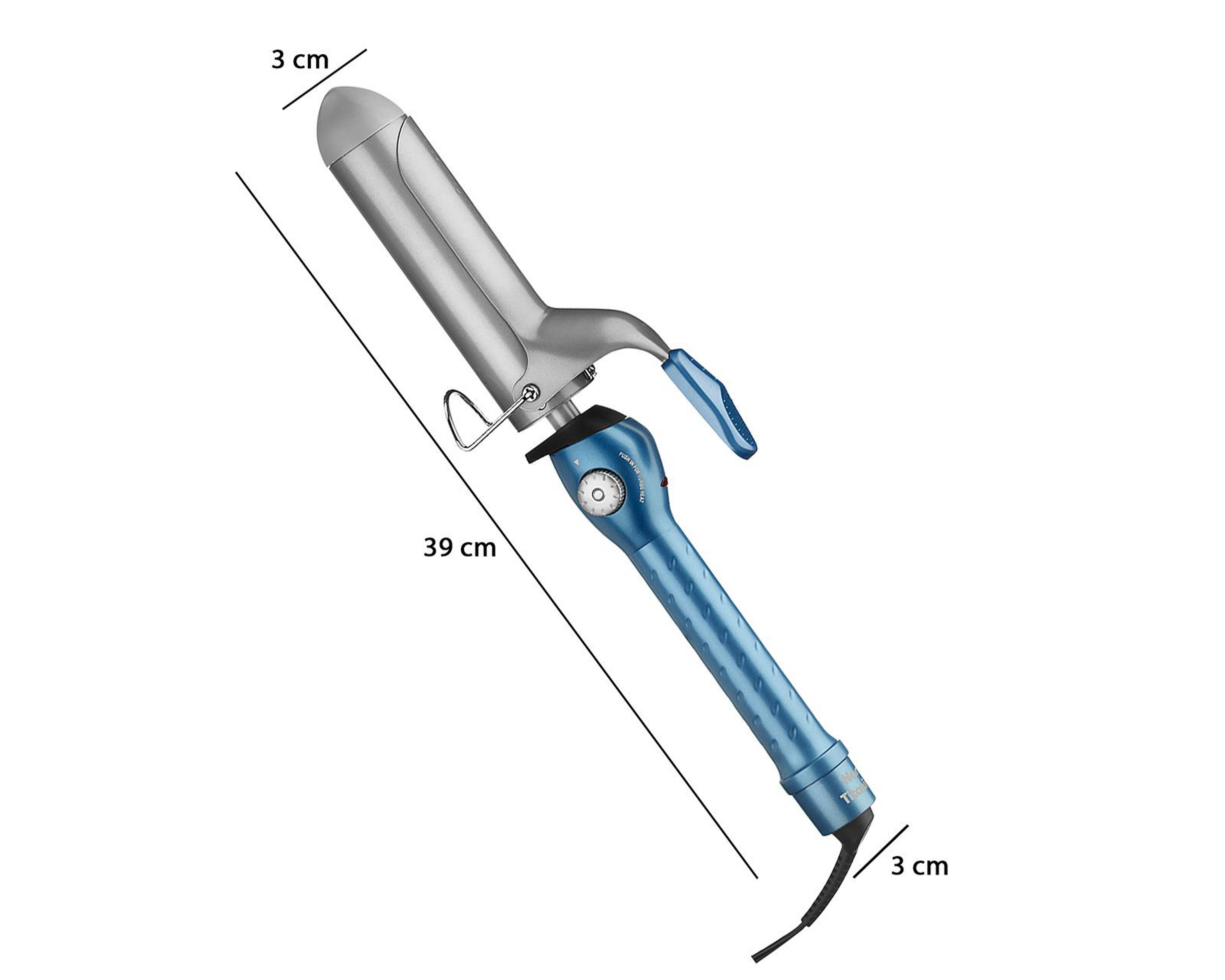 Foto 10 pulgar | Tenaza para Cabello Babyliss BABNT5100SES Azul