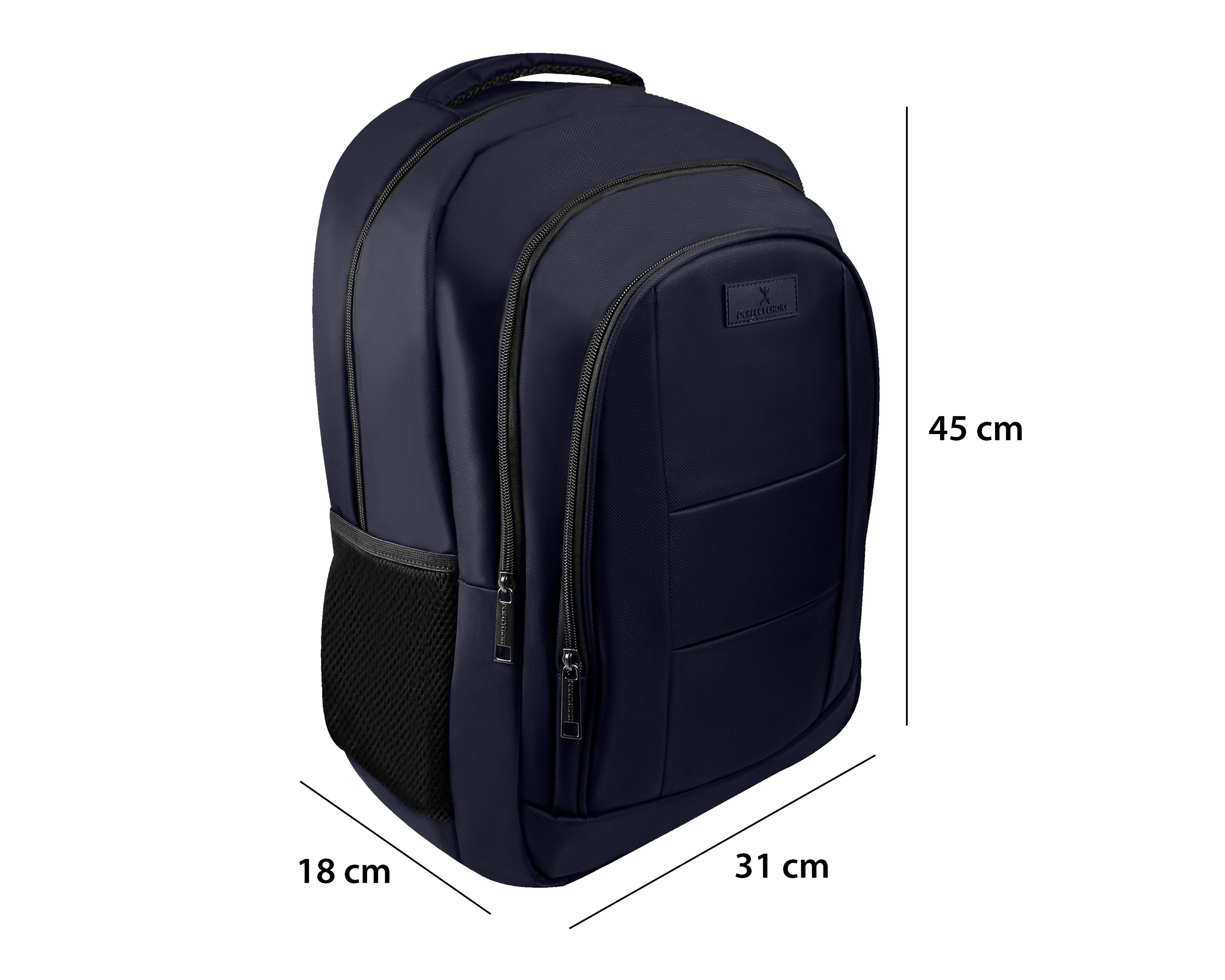 Foto 7 pulgar | Mochila para Laptop Perfect Choice Comfort 17 Pulgadas Azul Marino