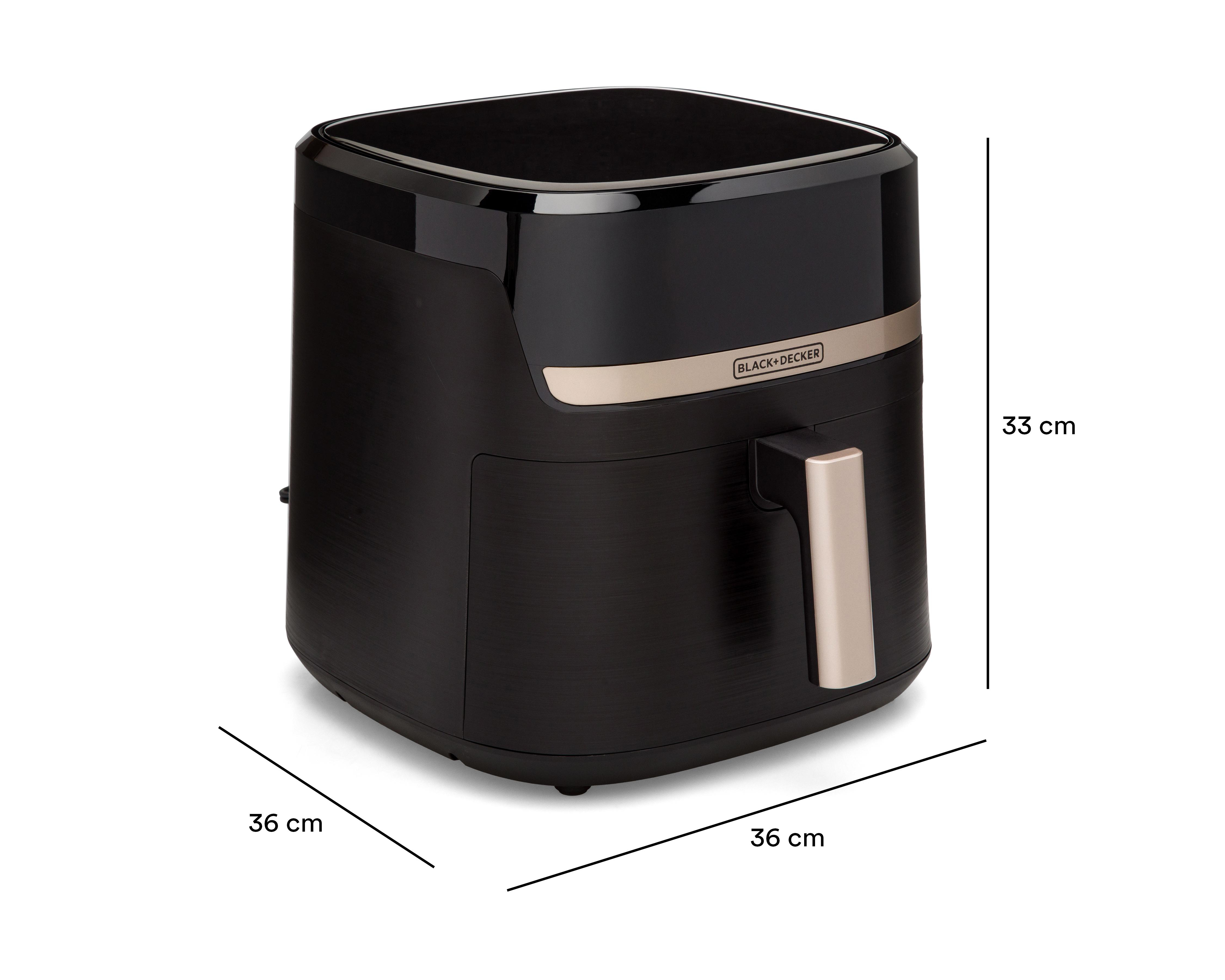 Foto 7 pulgar | Freidora de Aire Black+Decker Purifry 8 Litros