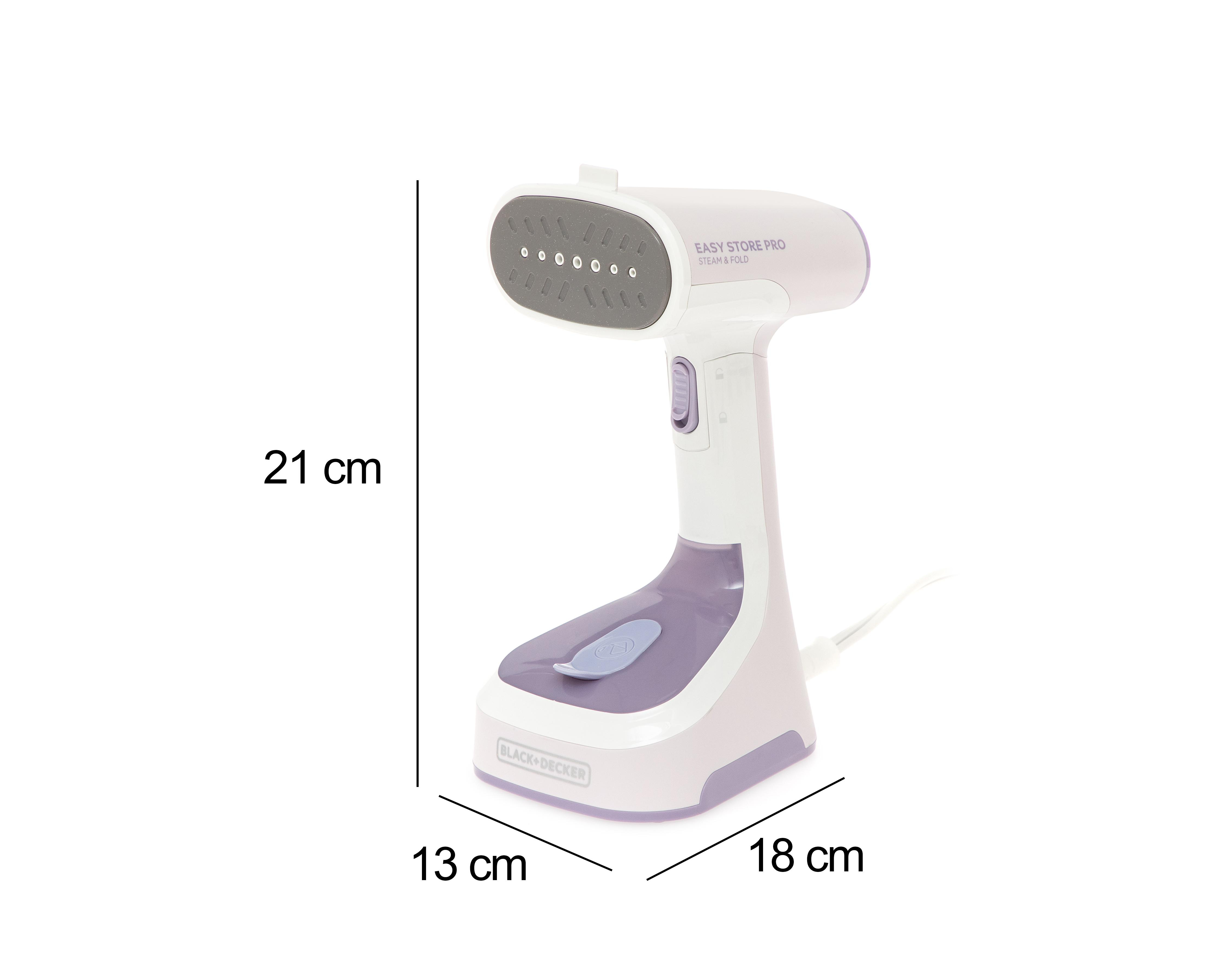 Foto 10 pulgar | Plancha de Vapor Portátil Black+Decker Easy Store Pro Steam & Fold 150 ml